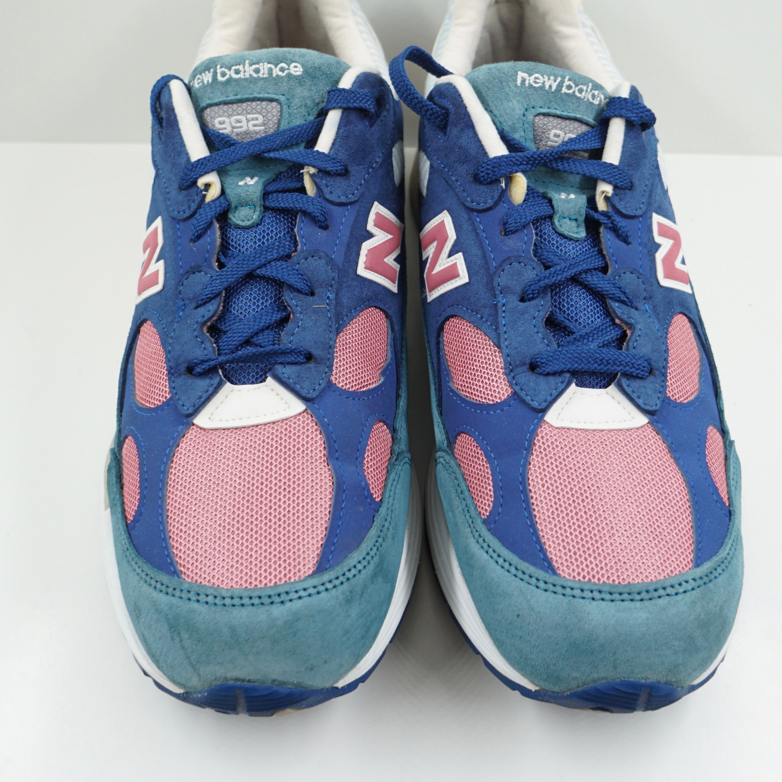 New Balance 992 Blue Teal Rose