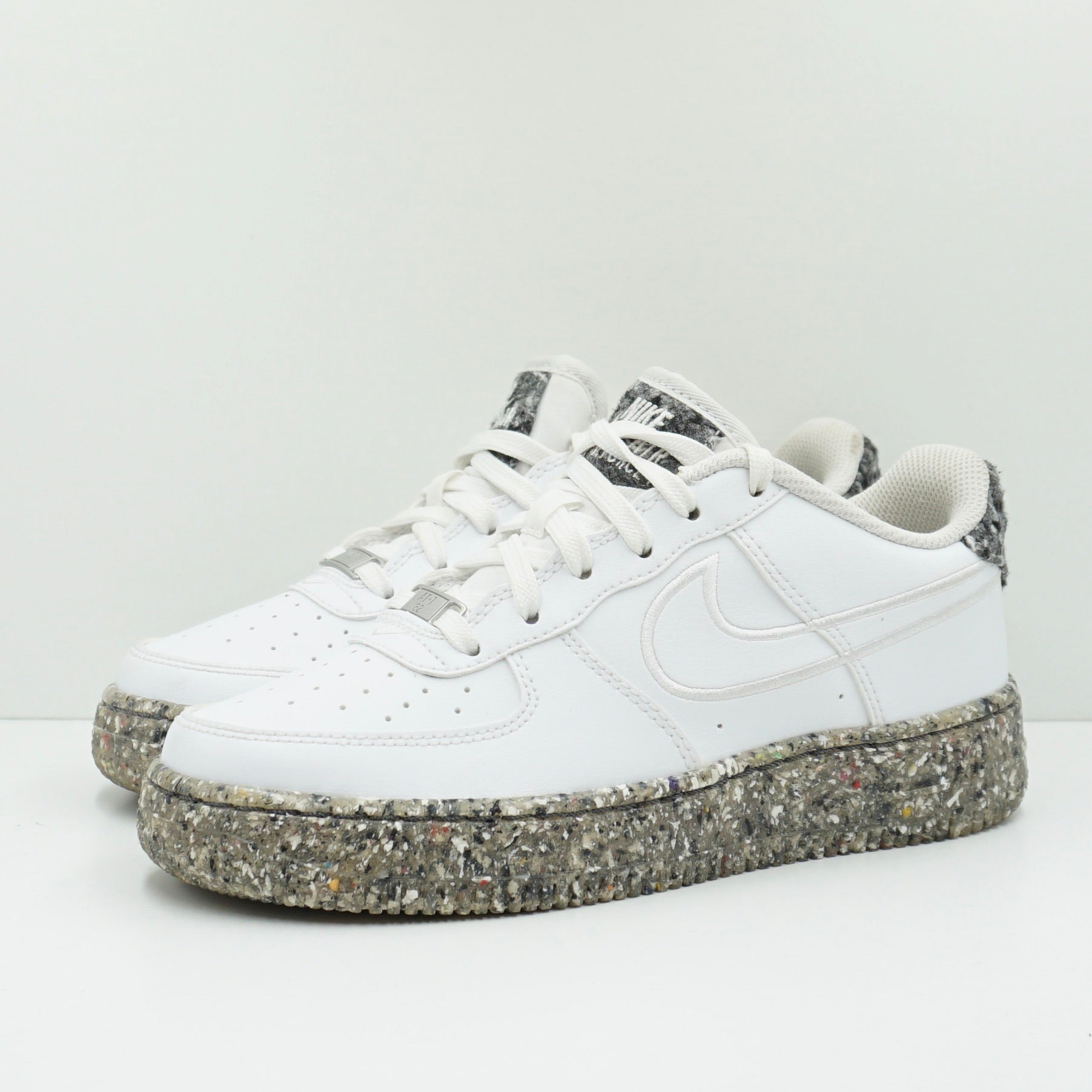 Nike Air Force 1 Low Recycled Wool Pack White (GS)