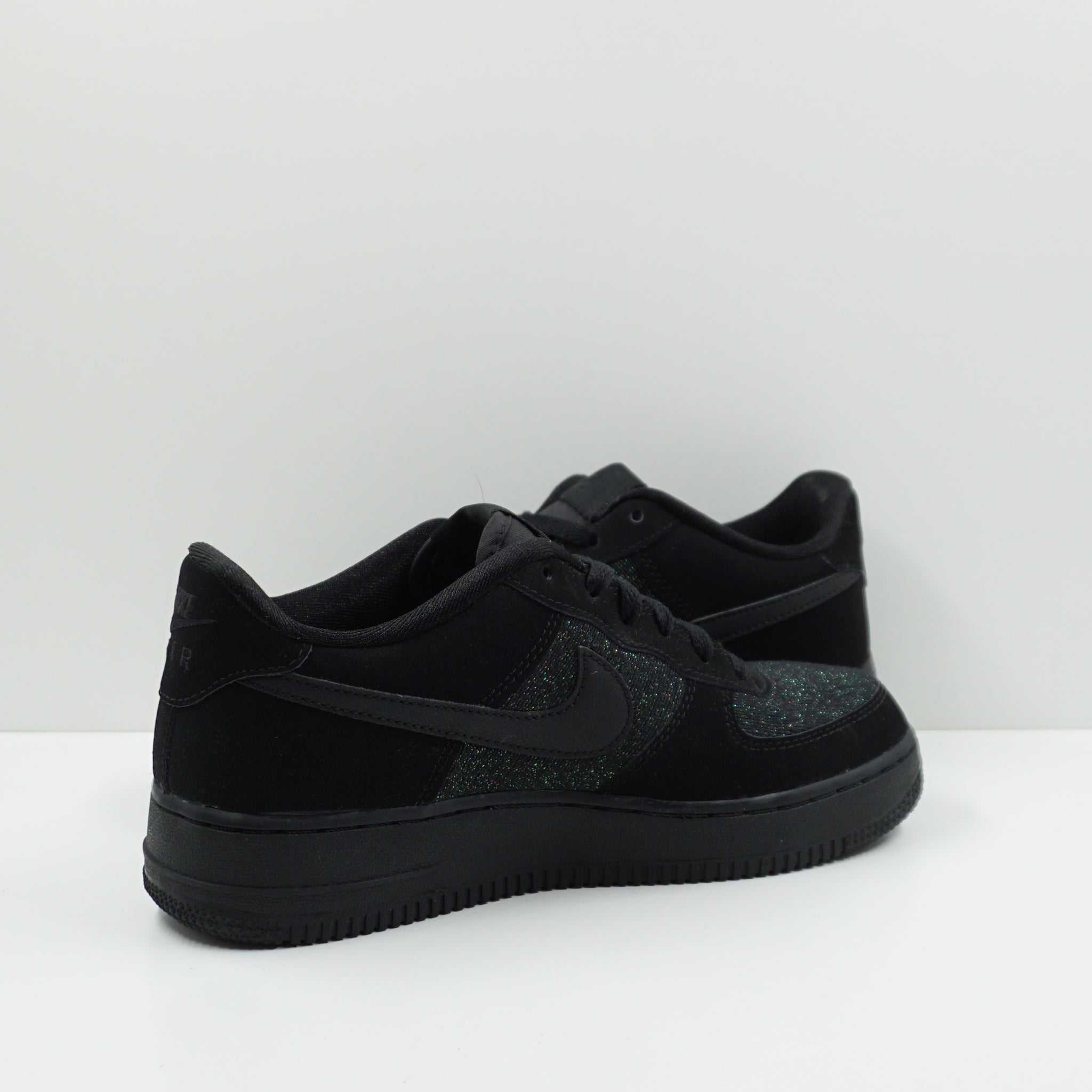 Nike Air Force 1 LV8 Black Glitter (GS)
