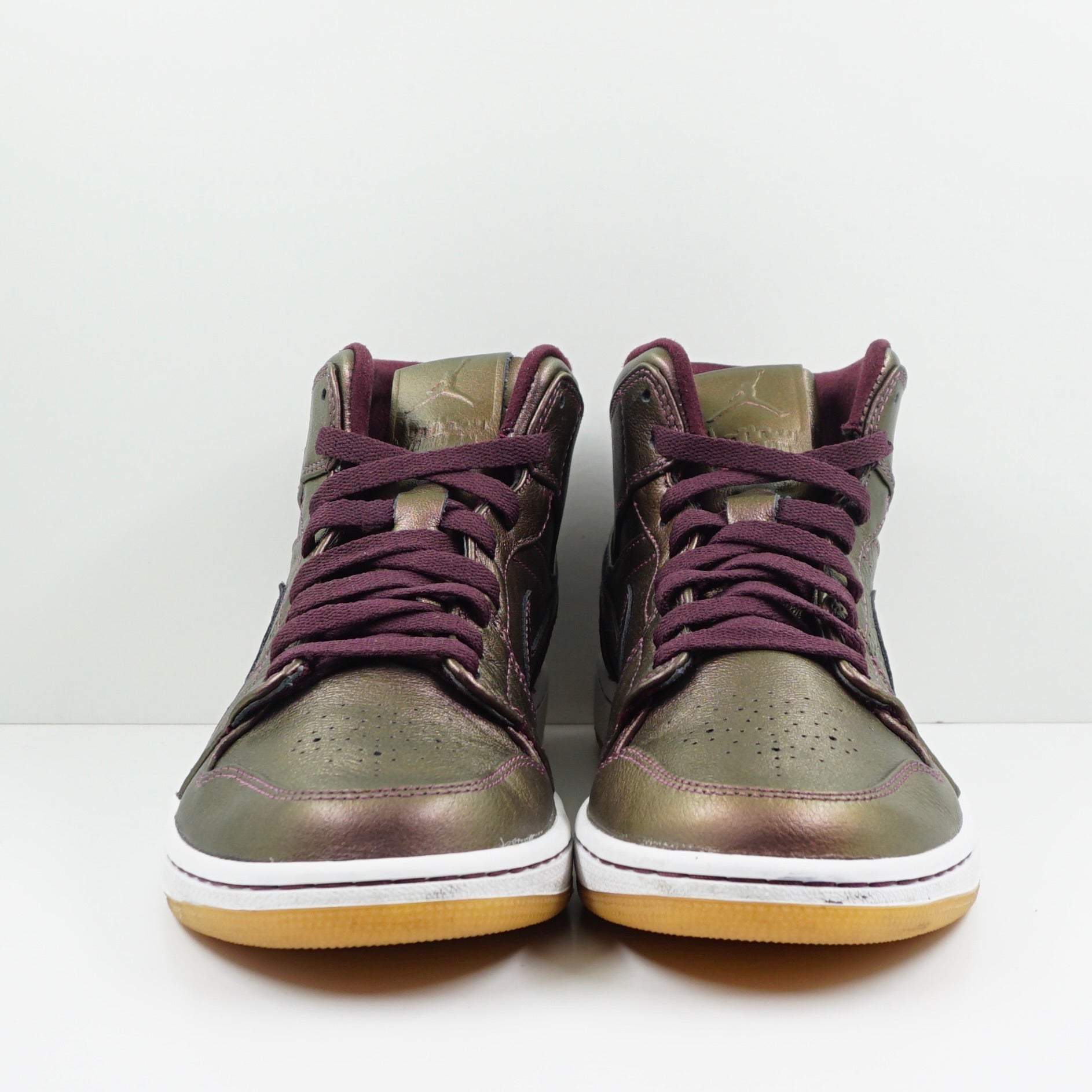 Jordan 1 Mid Nouveau Deep Burgundy Gum