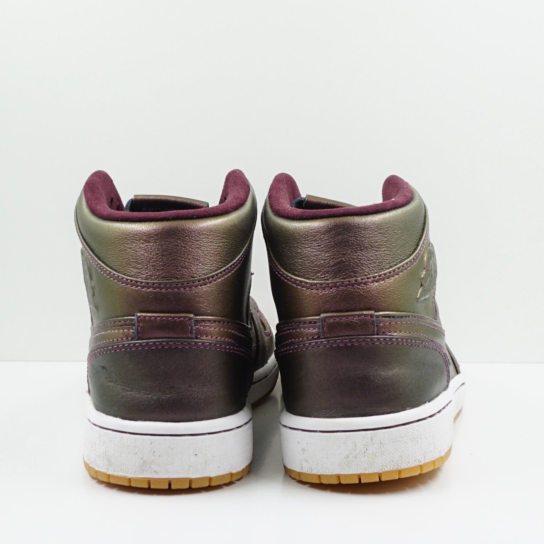 Jordan 1 Mid Nouveau Deep Burgundy Gum