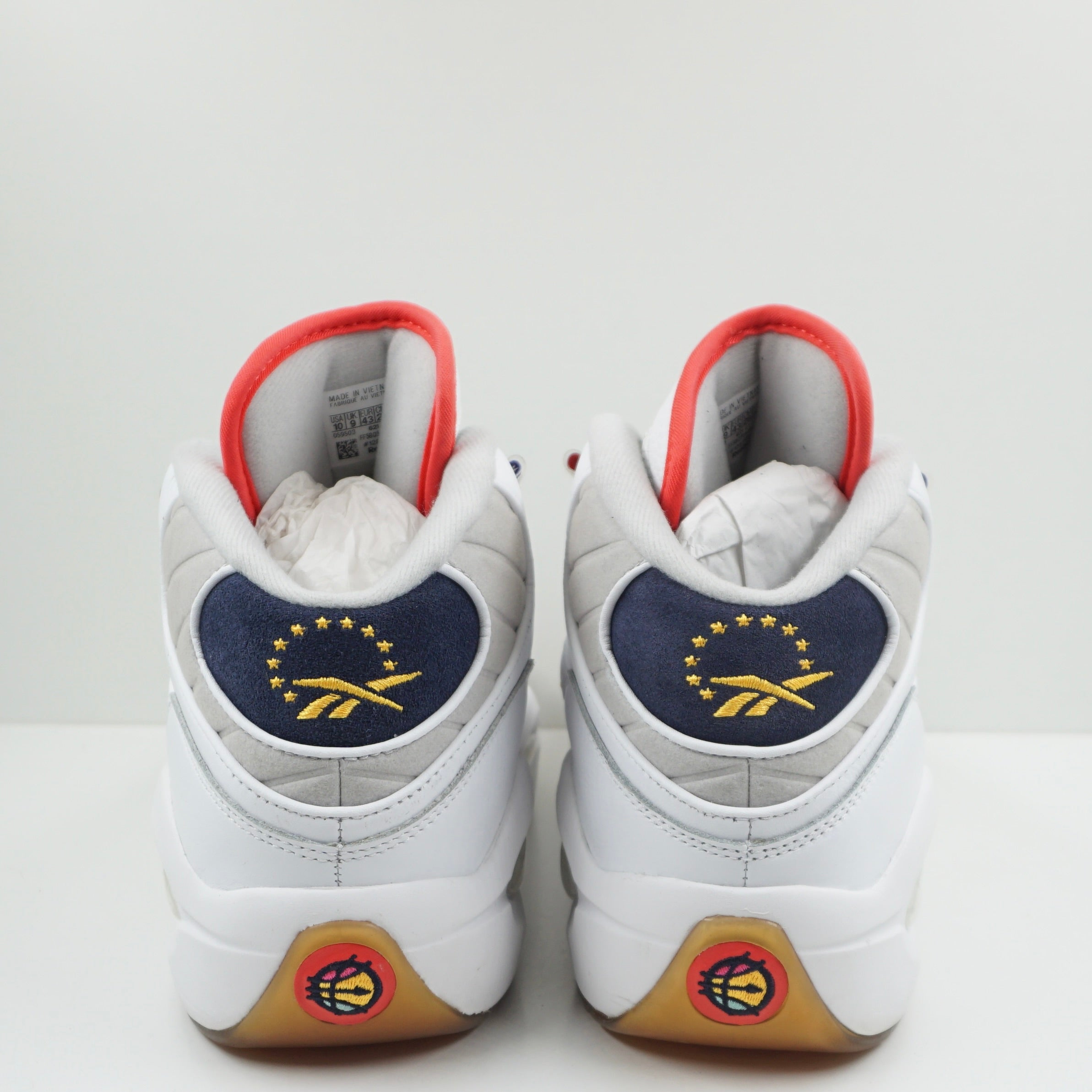 Reebok Question Mid Pure Grey Multi