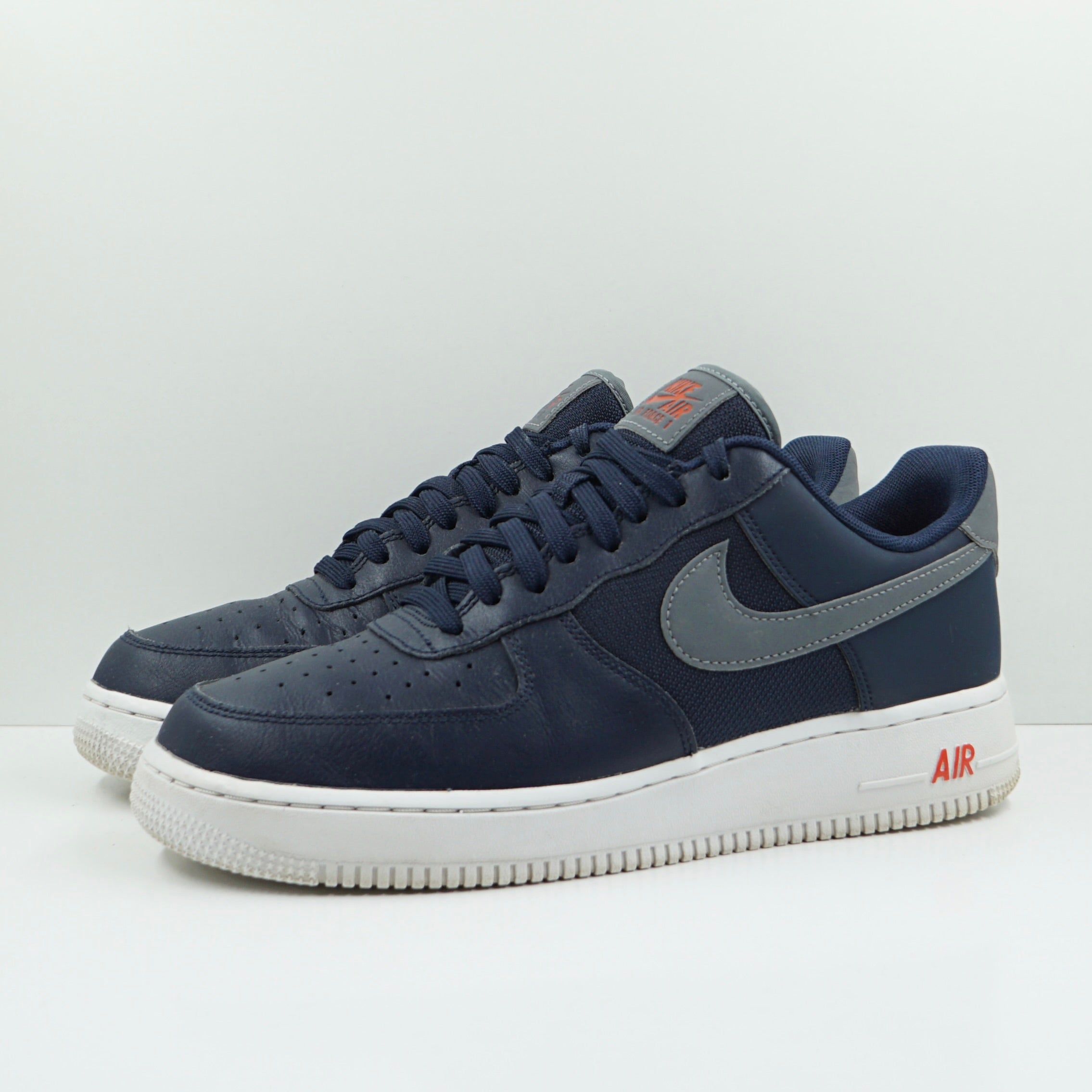Nike Air Force 1 '07 LV8 Obsidian Team Orange