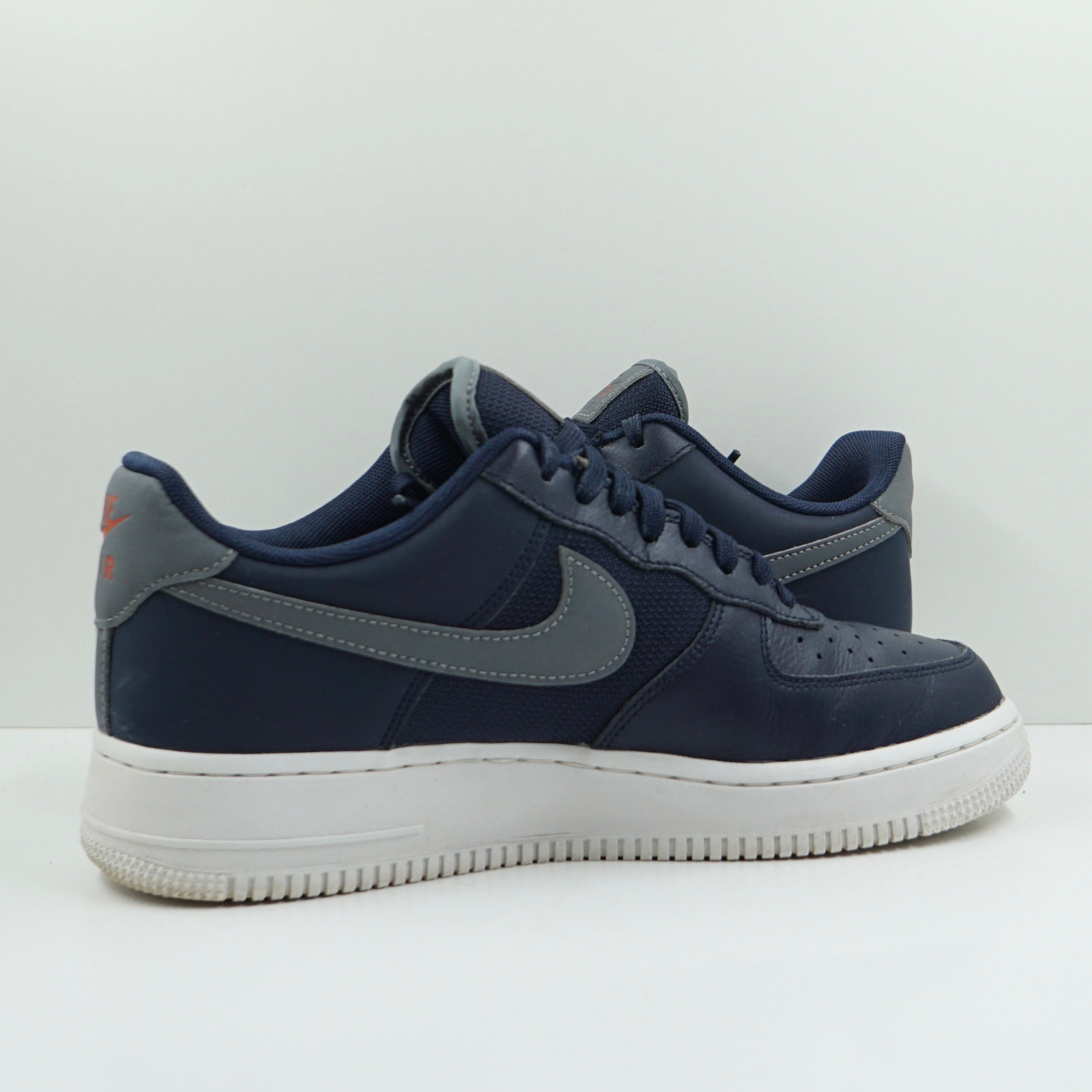 Nike Air Force 1 '07 LV8 Obsidian Team Orange