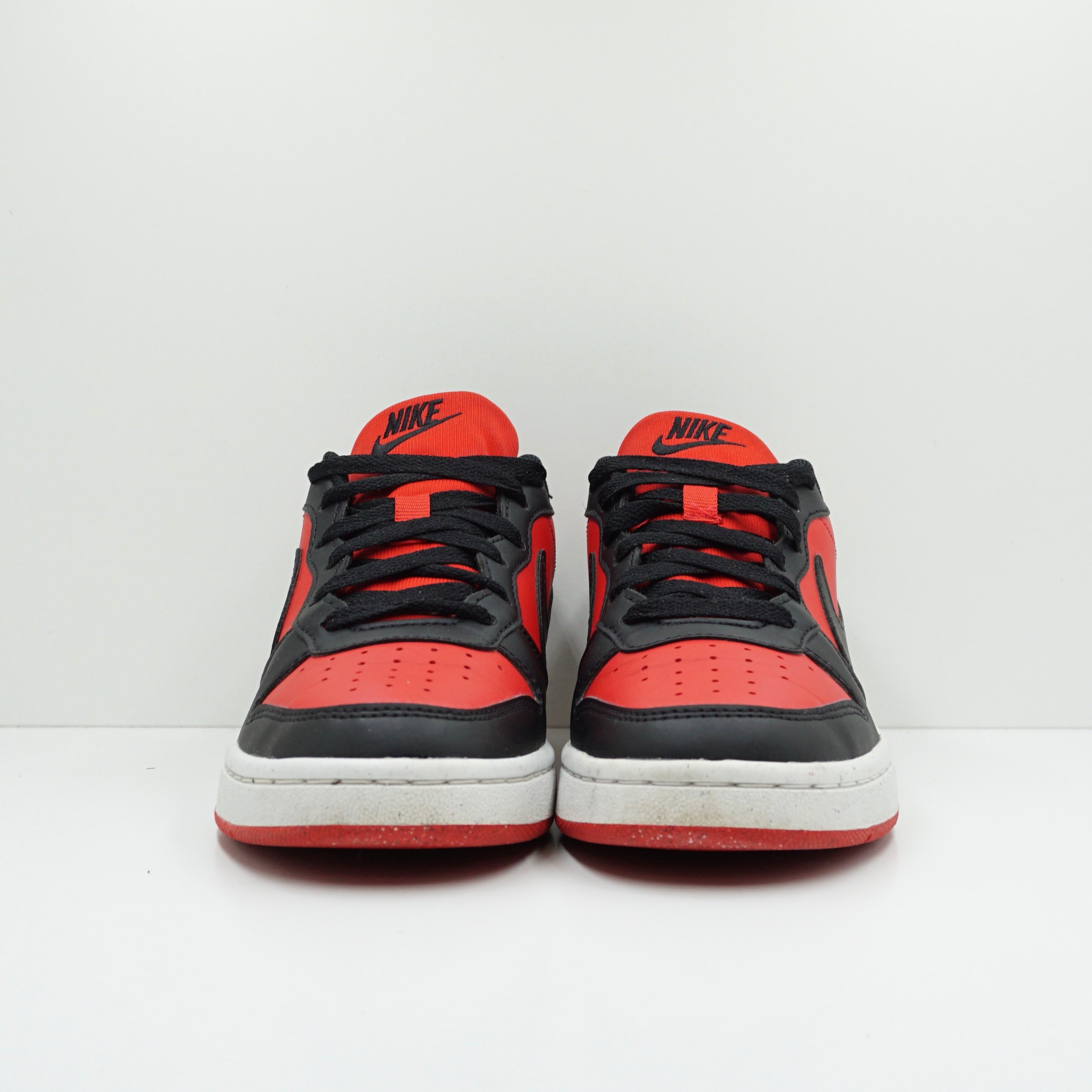 Nike Court Borough Low Recraft University Red Black (GS)