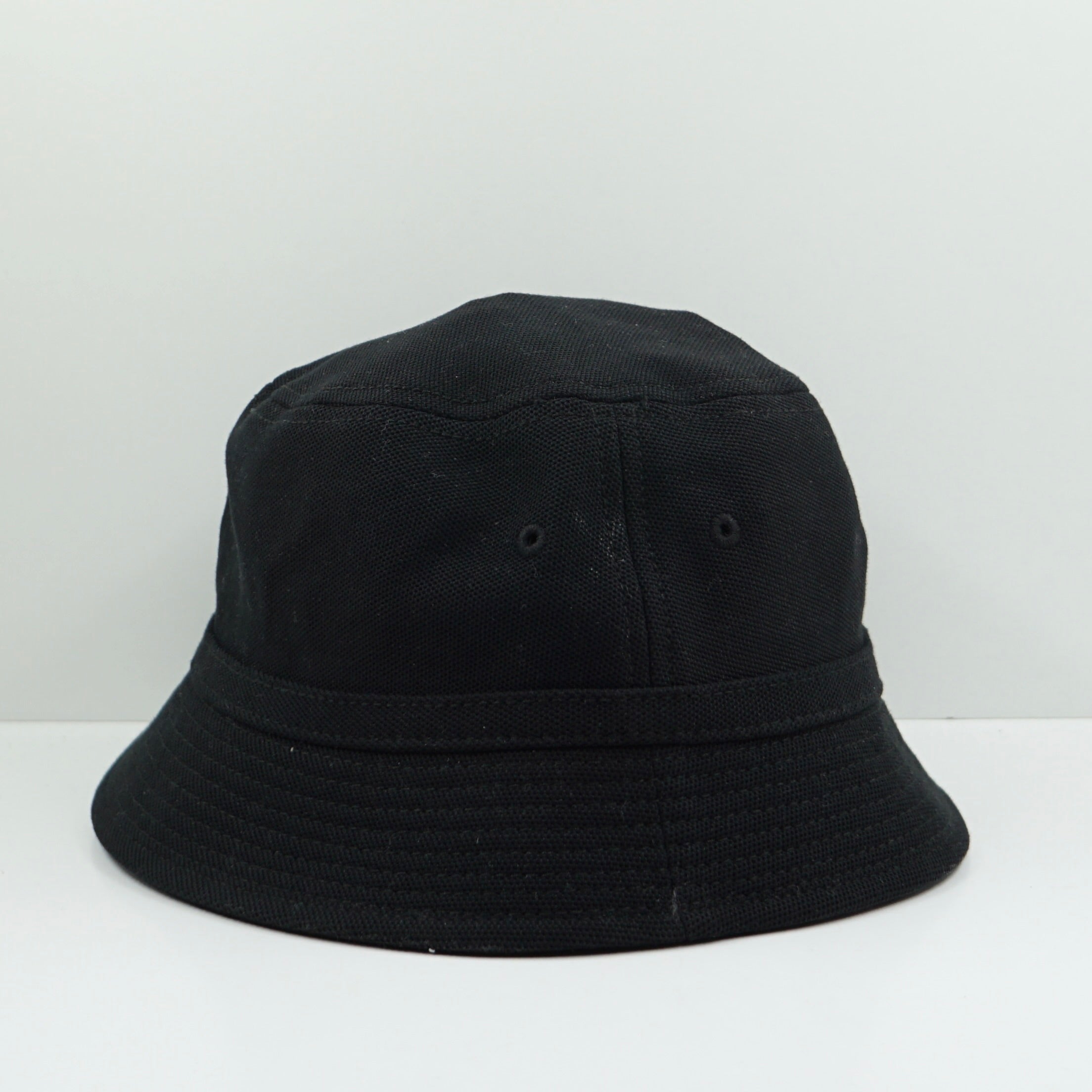 Lacoste Small Logo Black Bucket Hat