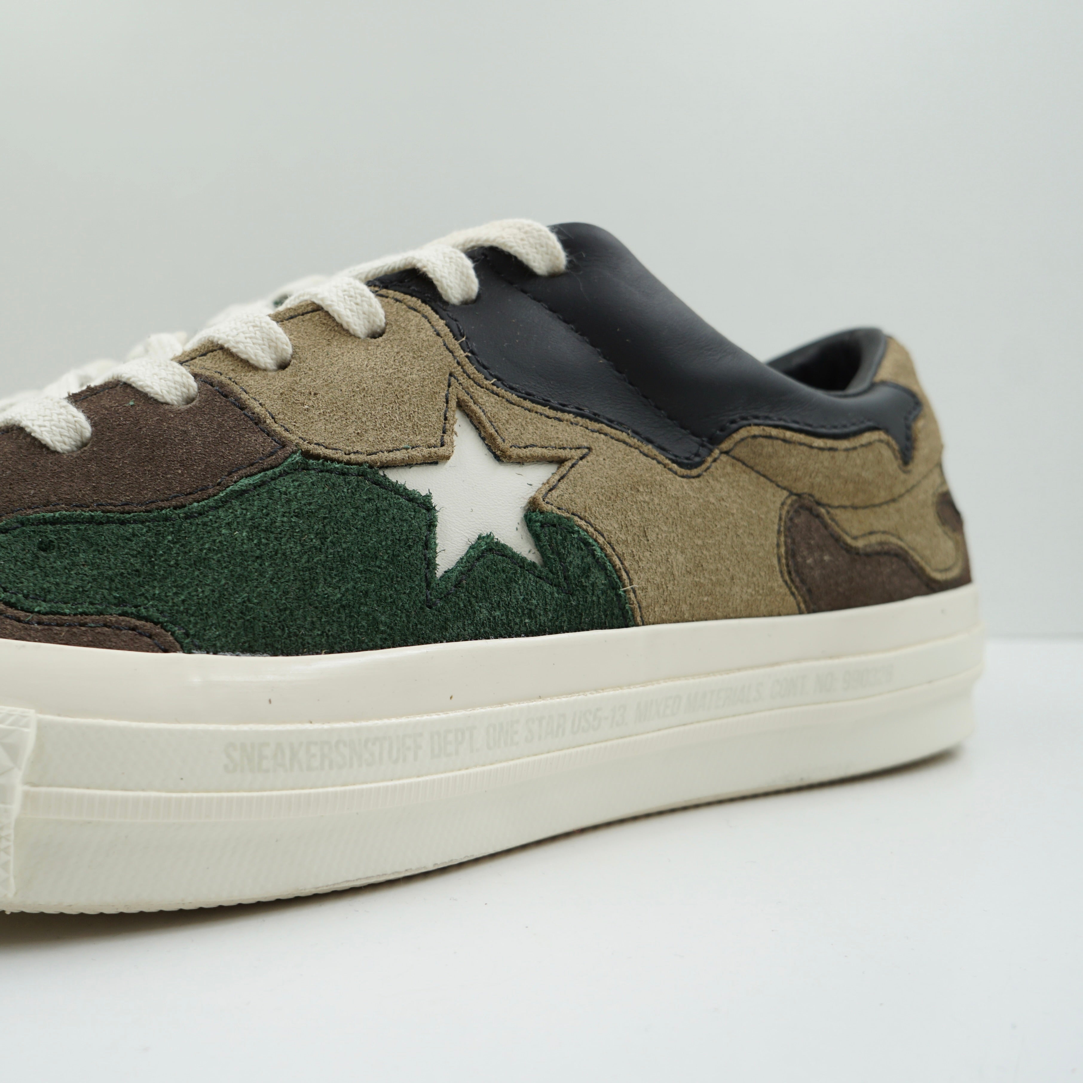 Converse One Star x Sneakersnstuff Camo