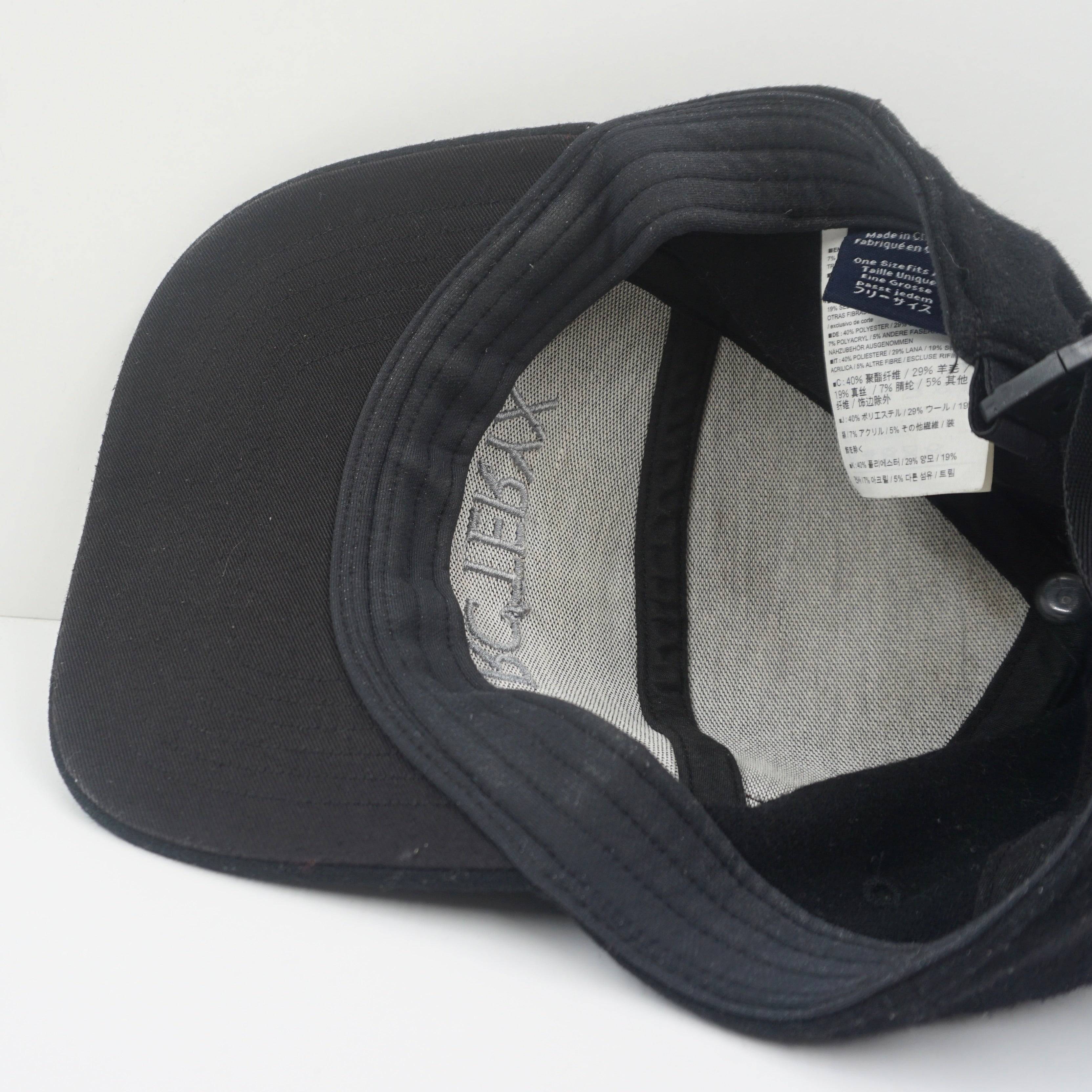 Arcteryx Wool Black 5 Panel Adjustable Cap