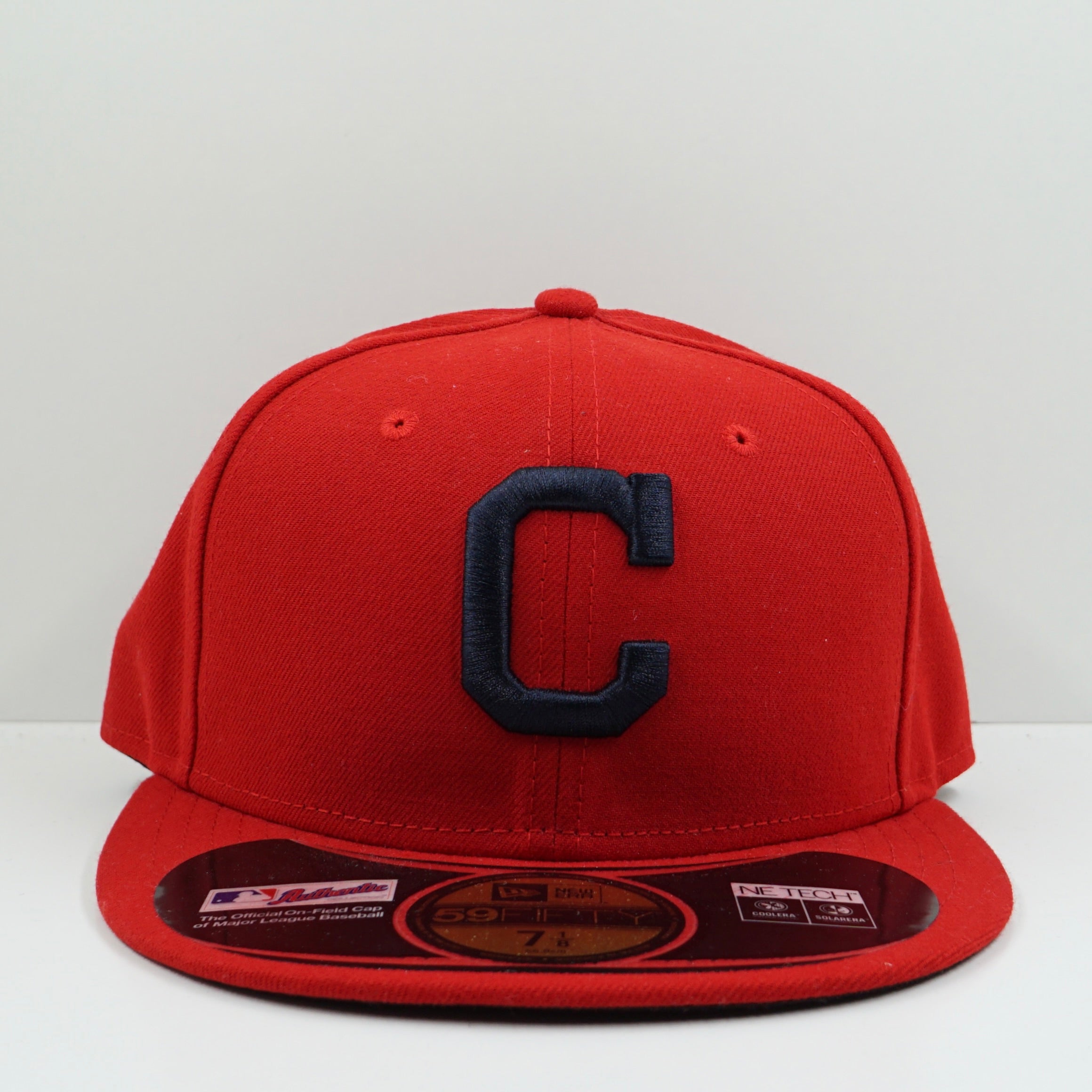New Era Cleveland Guardians Red Navy Fitted Cap