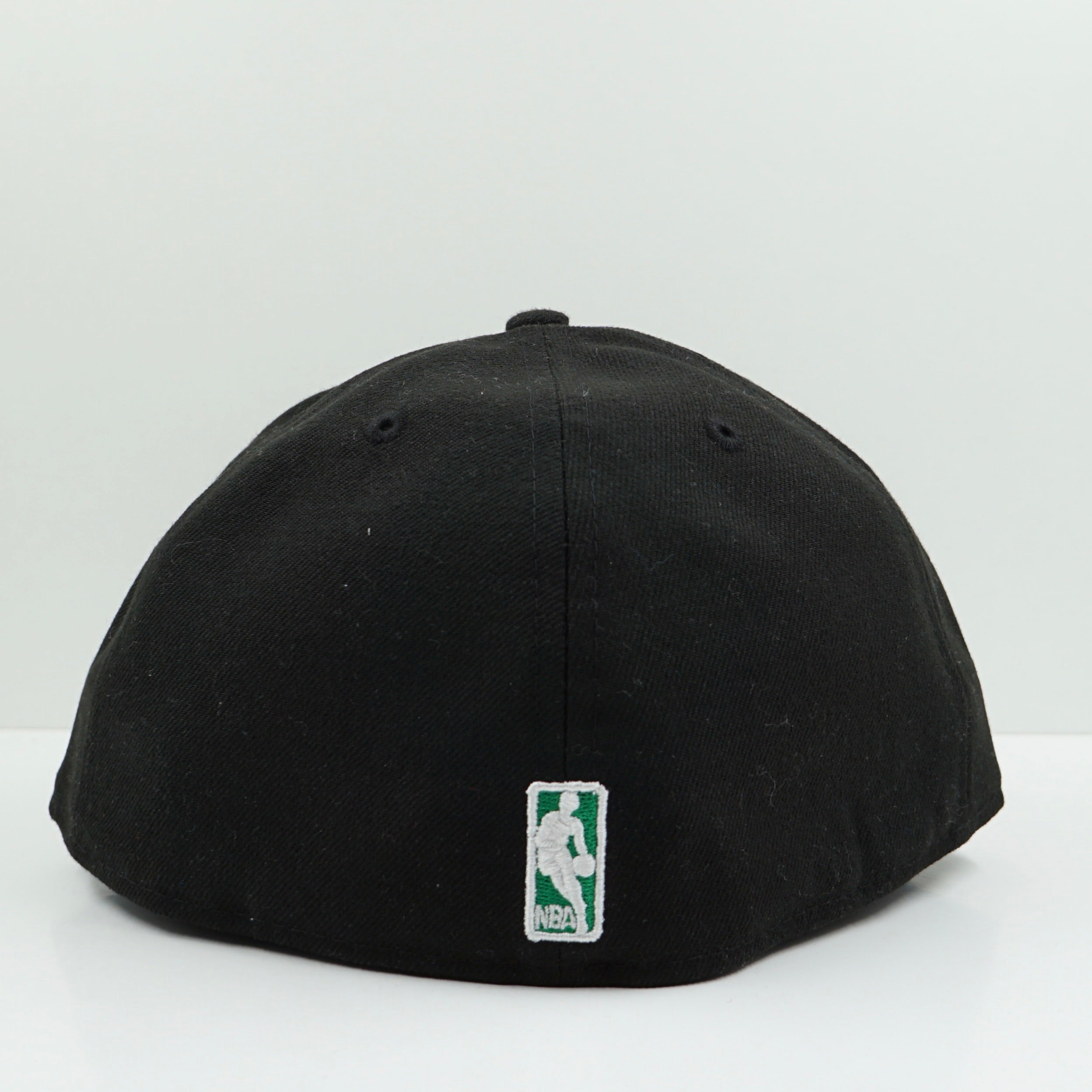 New Era Boston Celtics Green Metallic Black Fitted Cap