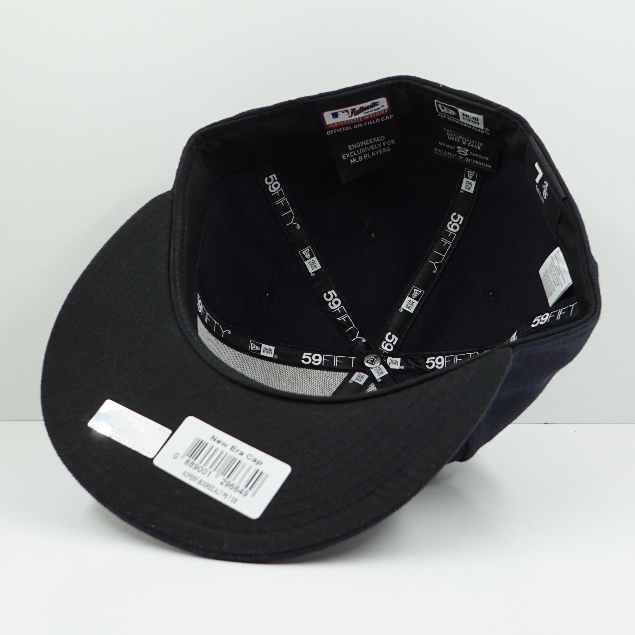 New Era Boston Boston Red Soxs Navy Red On-Field Fitted Cap