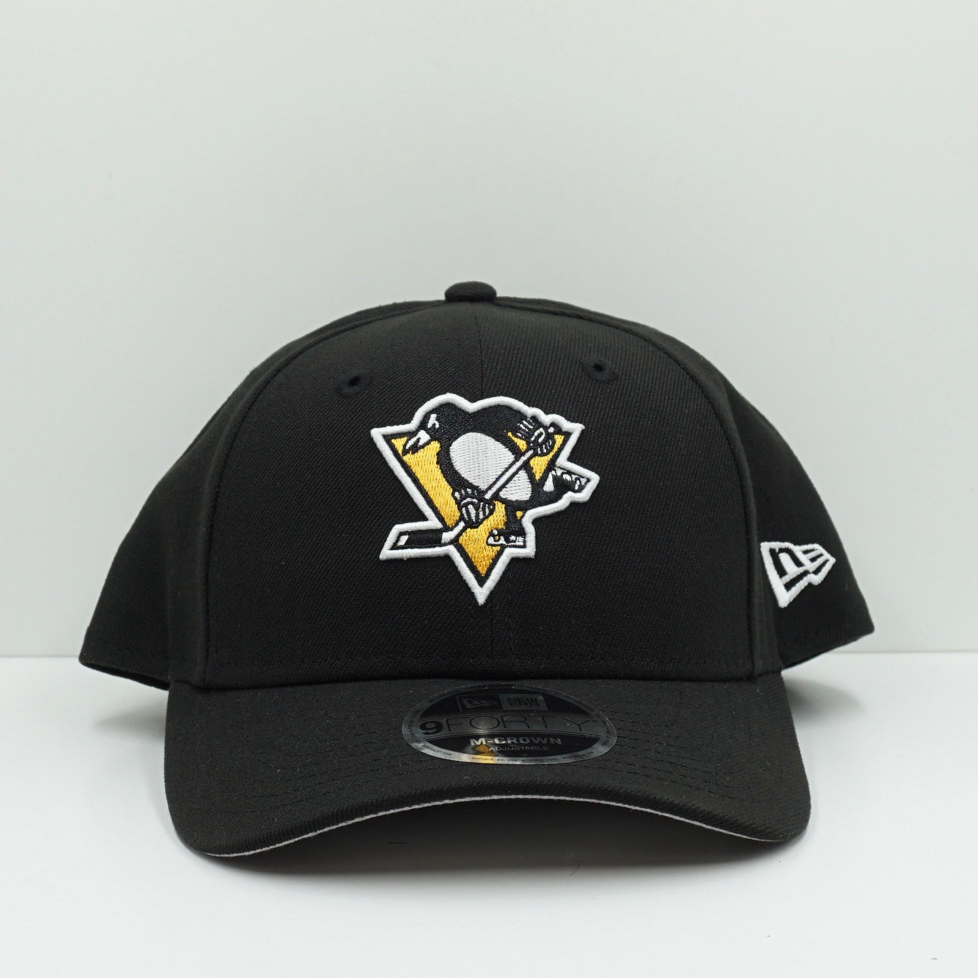 New Era Pittsburgh Penguins Black M-Crown Snapback Cap