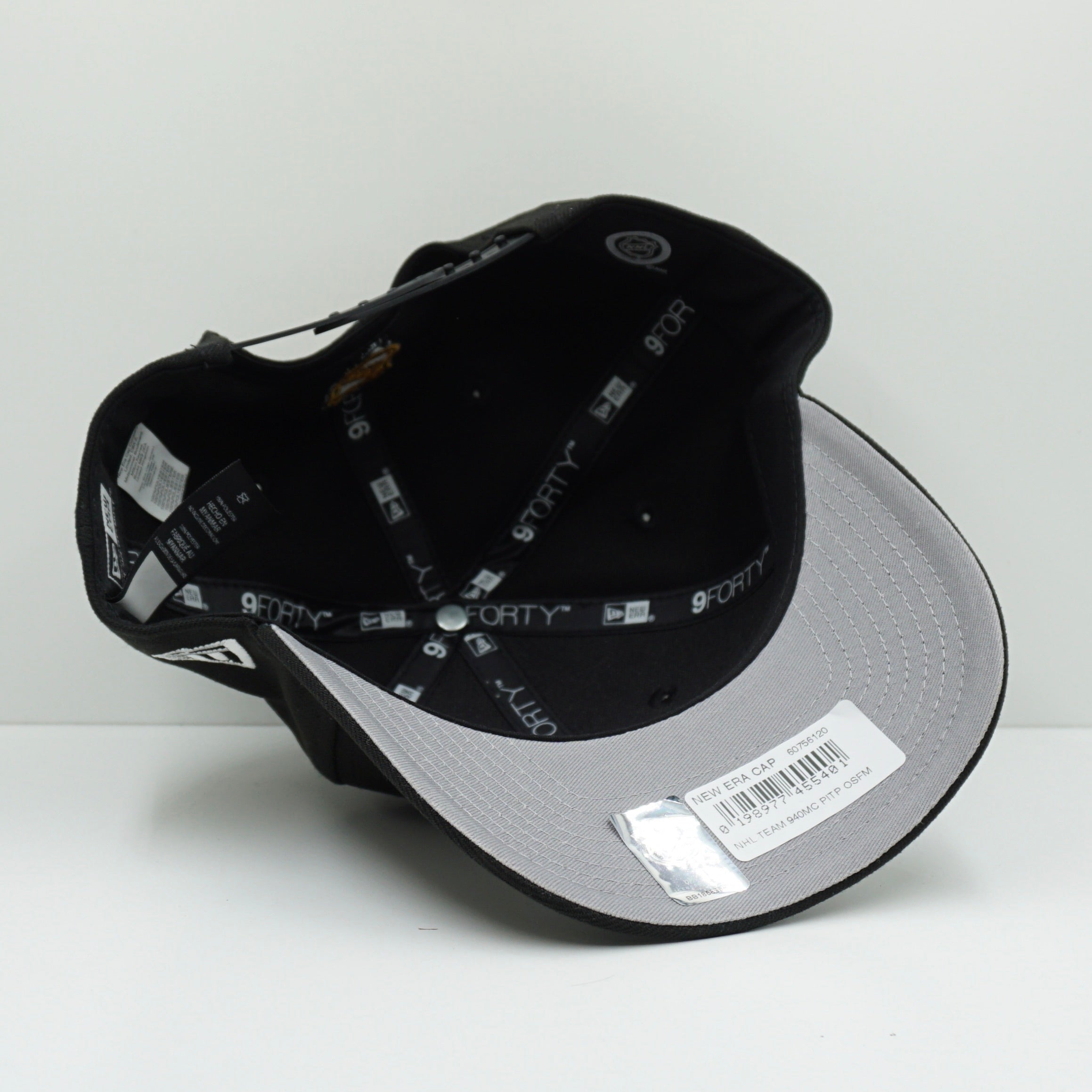 New Era Pittsburgh Penguins Black M-Crown Snapback Cap