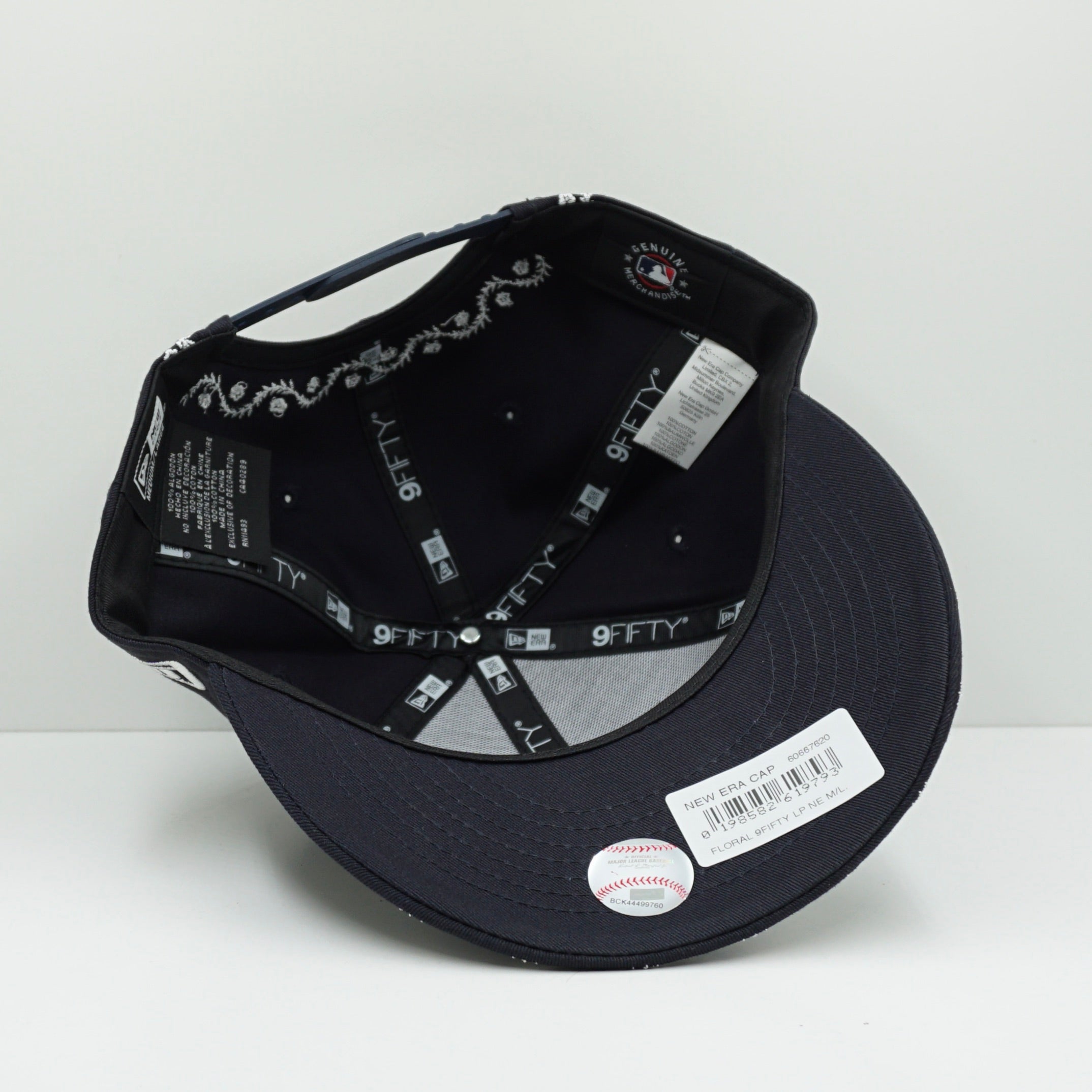 New Era New York Yankees Navy Floral Low Profile Snapback Cap