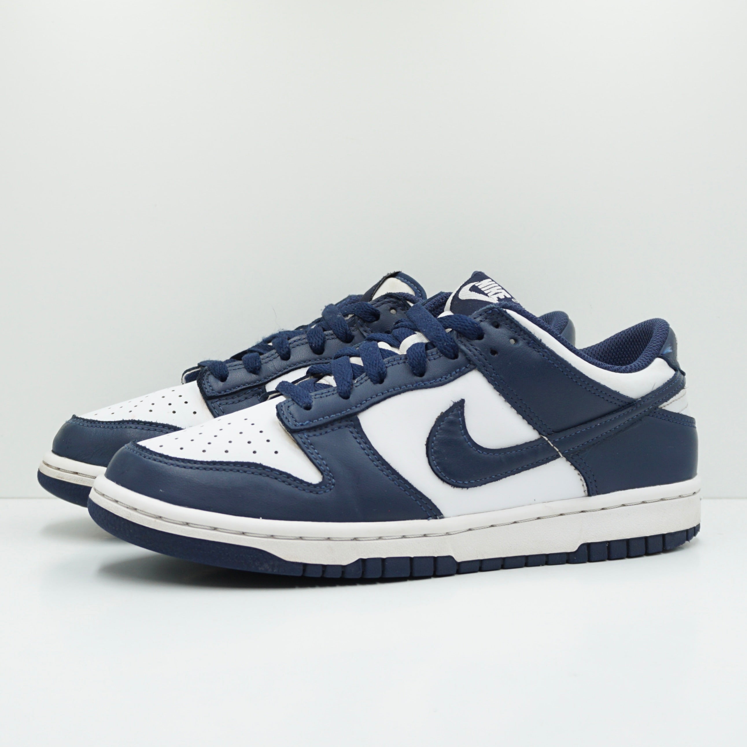 Nike Dunk Low White Midnight Navy (GS)