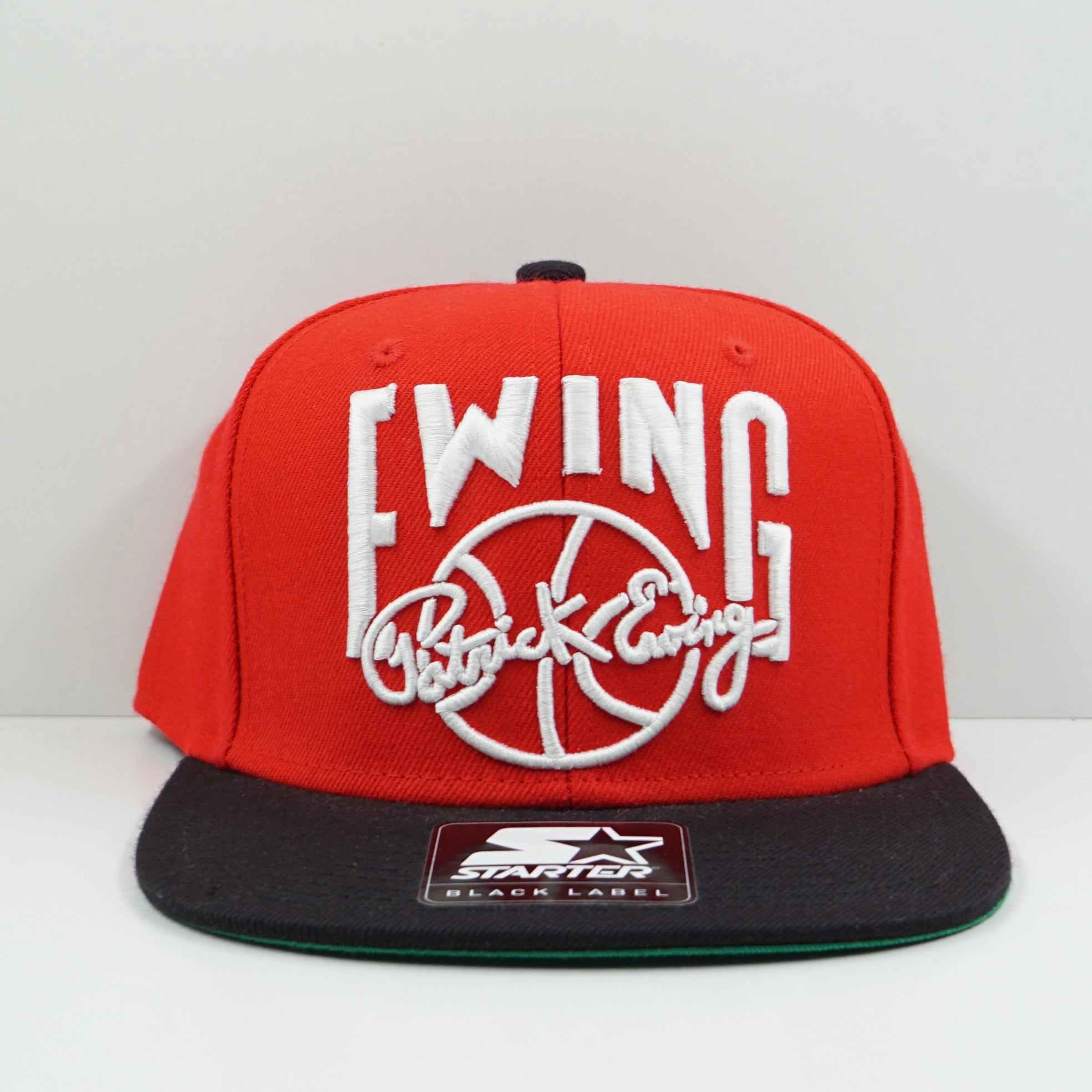 Starter Black Label Ewing Red Black Snapback Cap