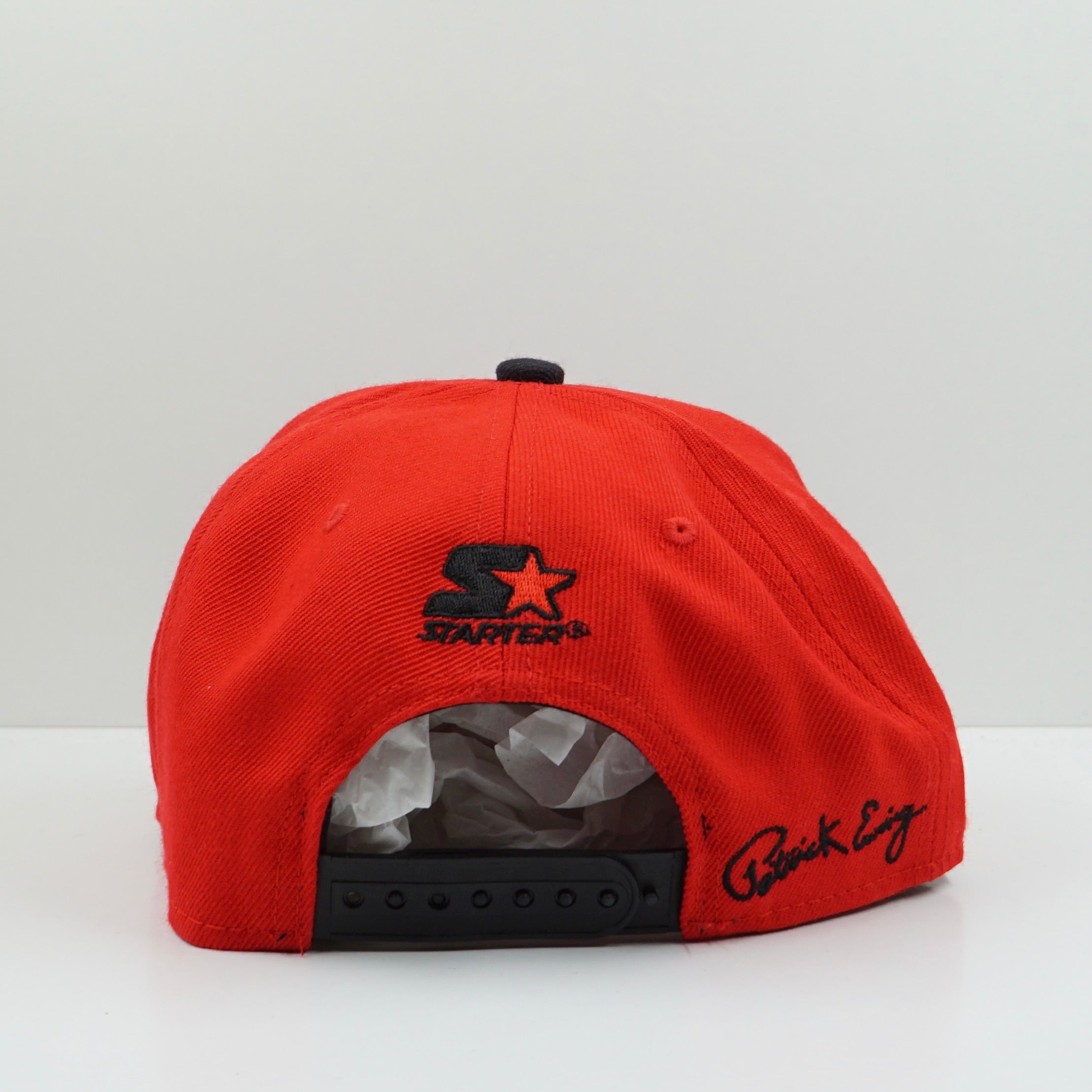 Starter Black Label Ewing Red Black Snapback Cap