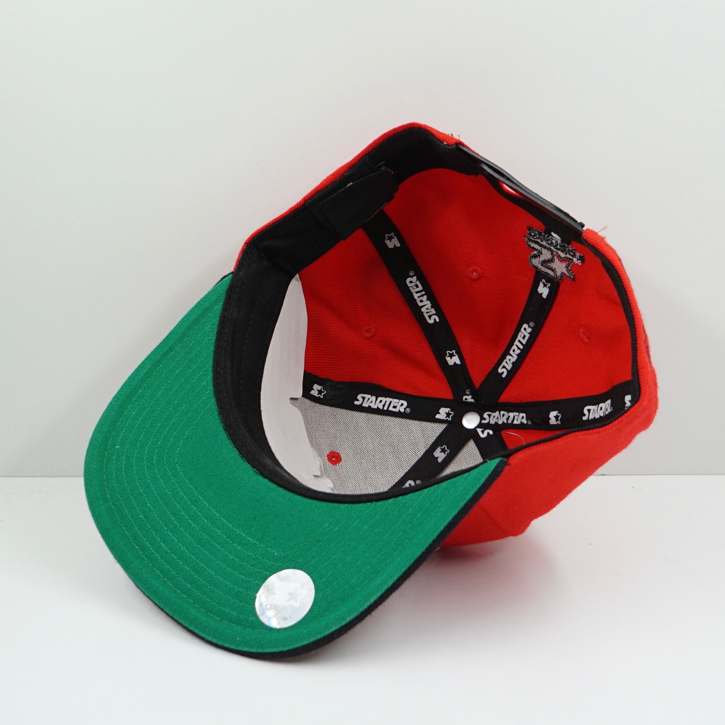 Starter Black Label Ewing Red Black Snapback Cap