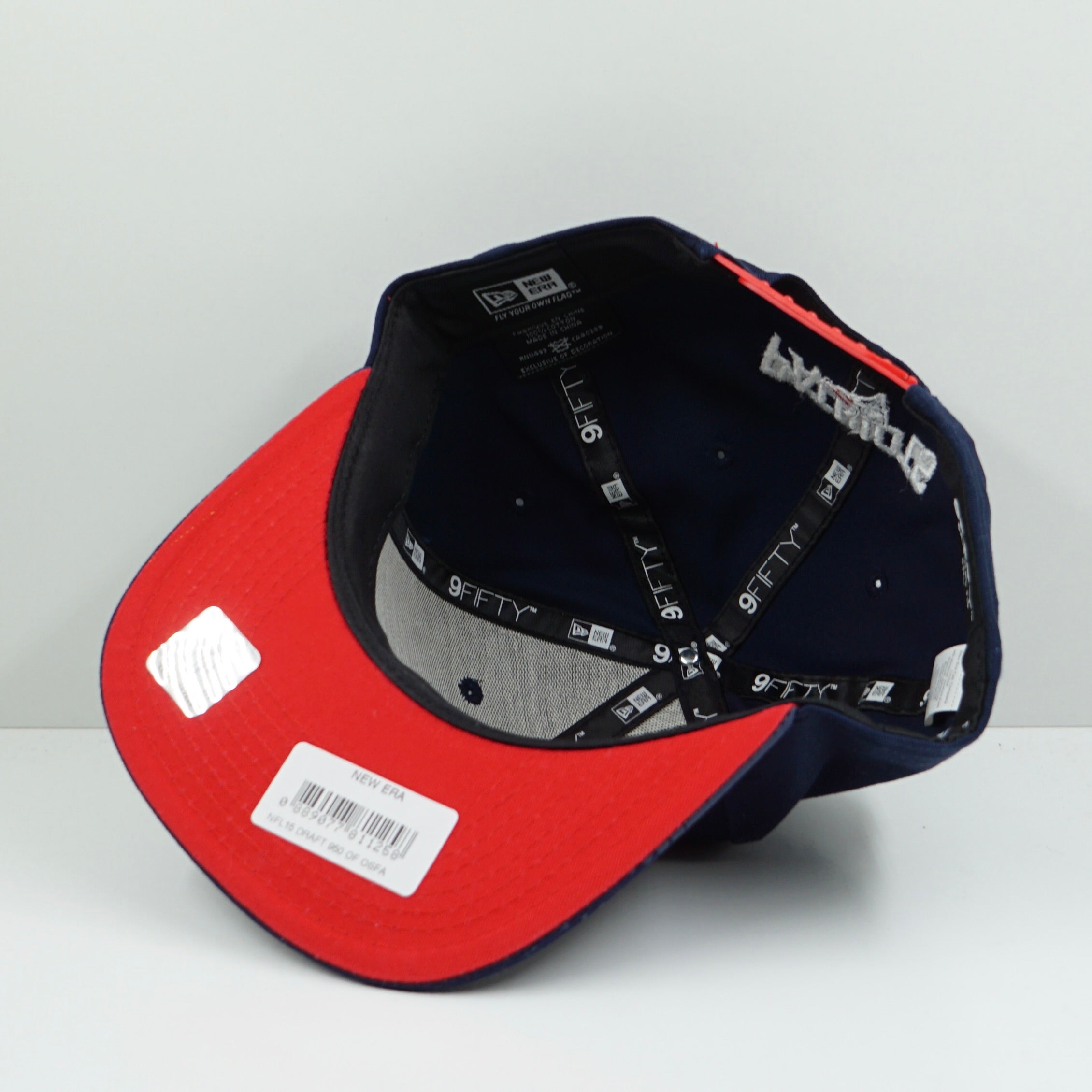 New Era New England Patriots Navy Snapback Cap