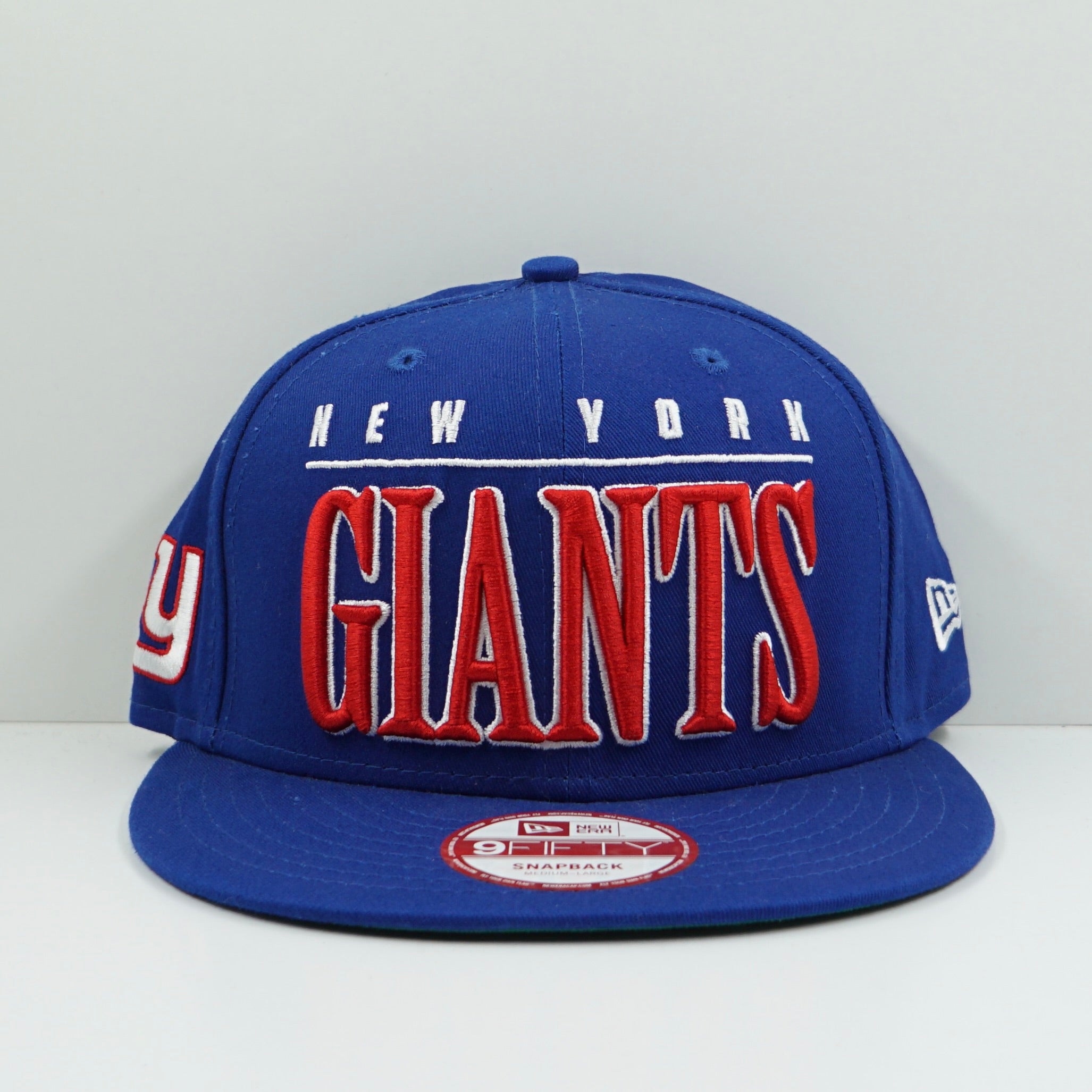 New Era New York Giants Blue Red Snapback Cap