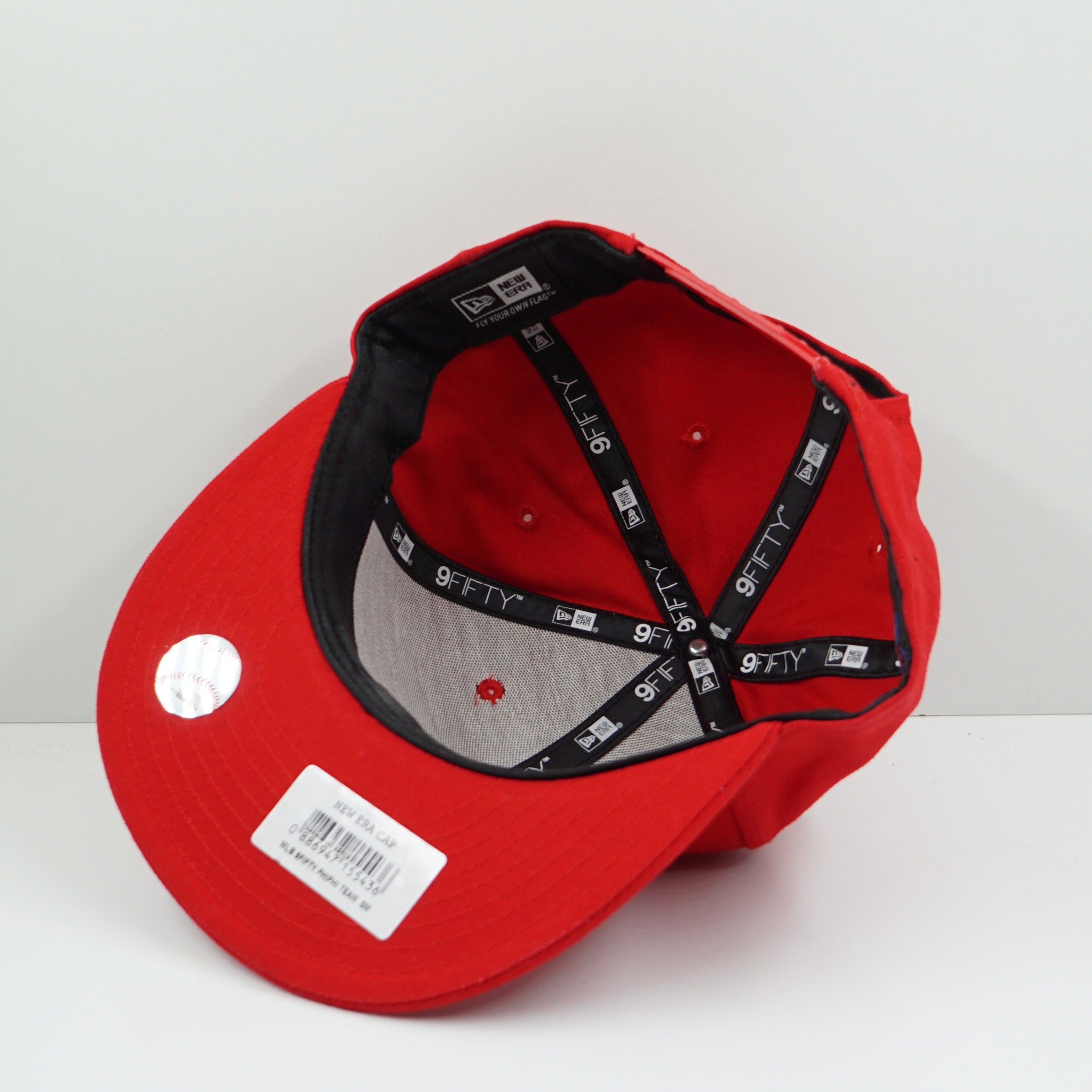 New Era Philadelphia Phillies Red Snapback Cap