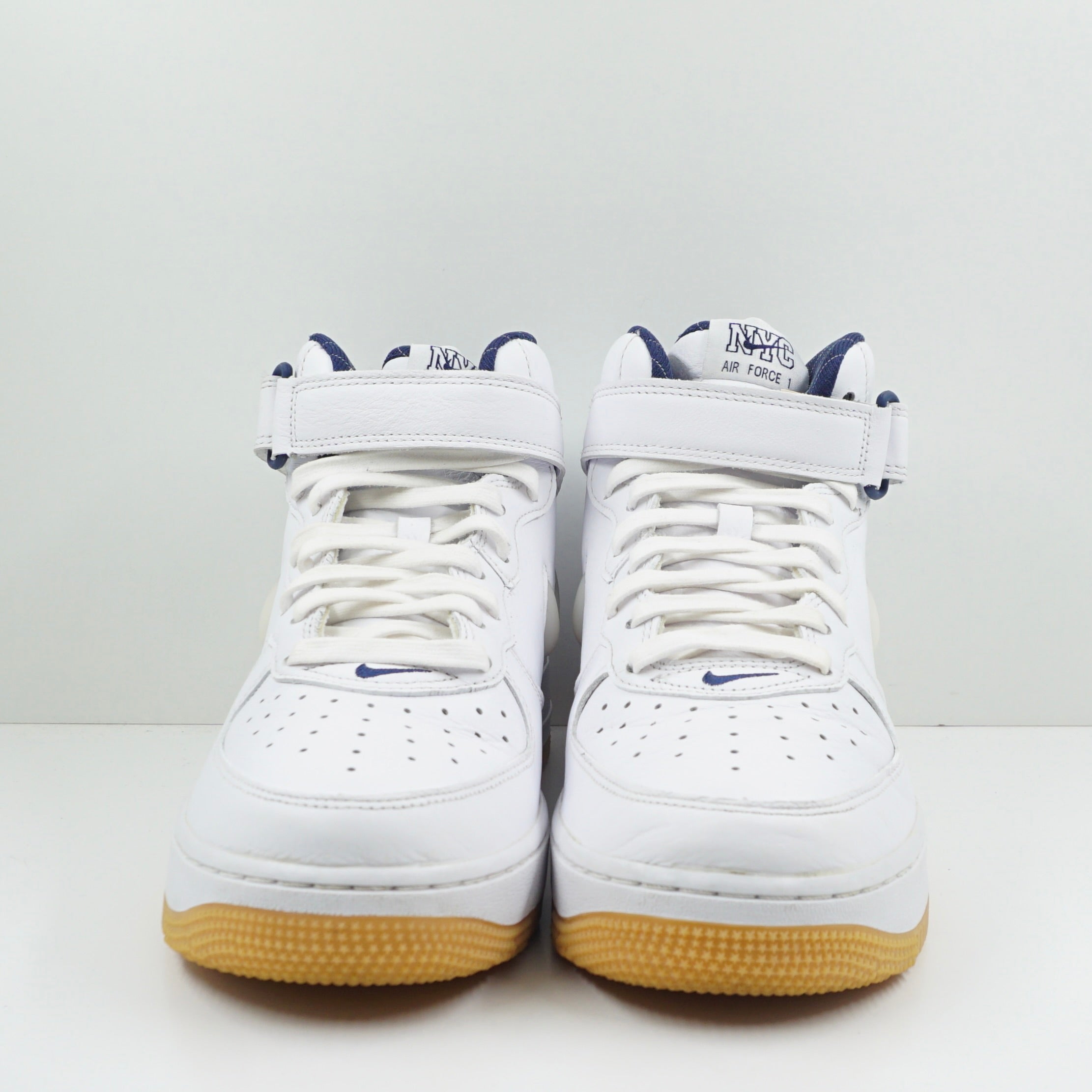Nike Air Force 1 Mid QS Jewel NYC White Midnight Navy