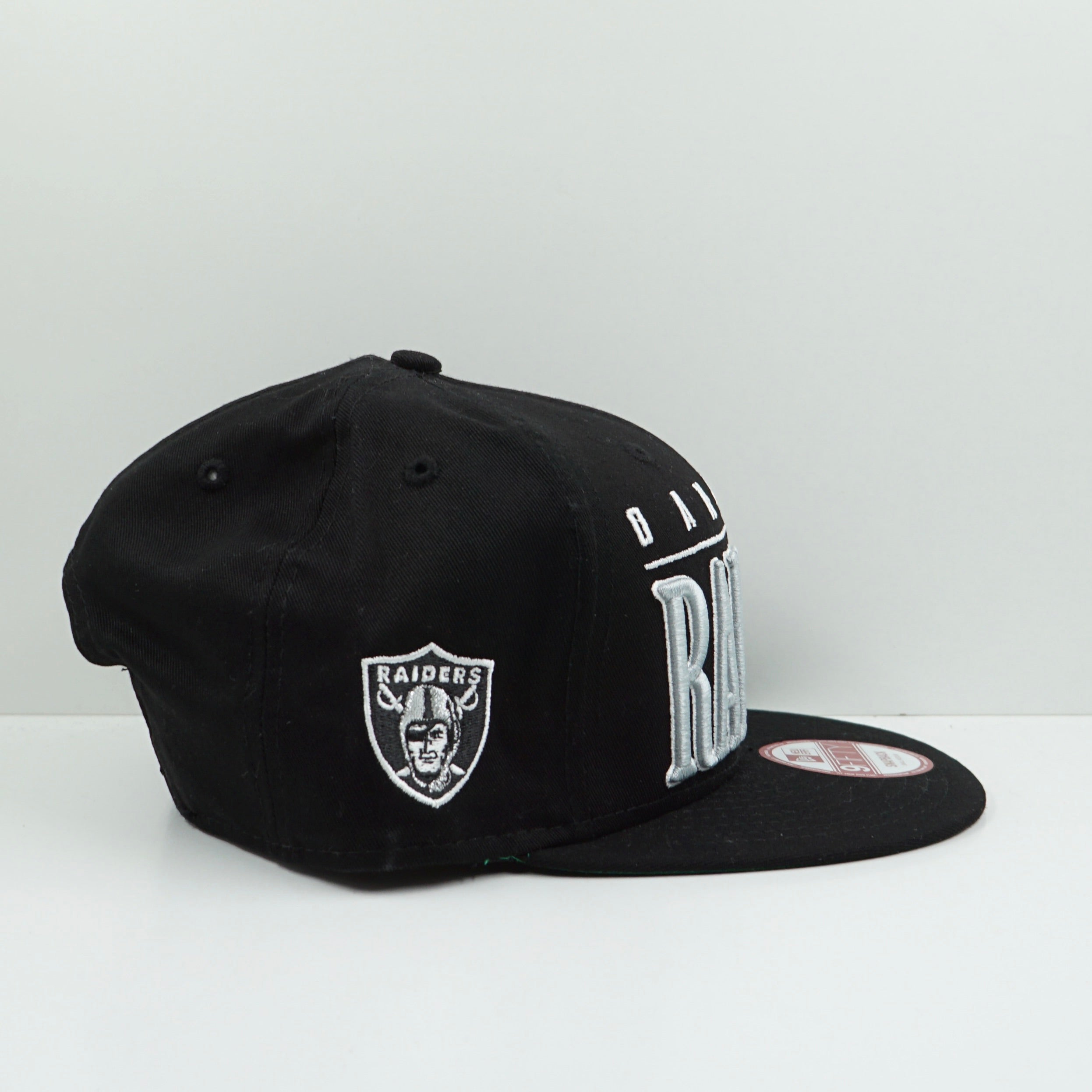 New Era Oakland Raiders Black Grey Snapback Cap
