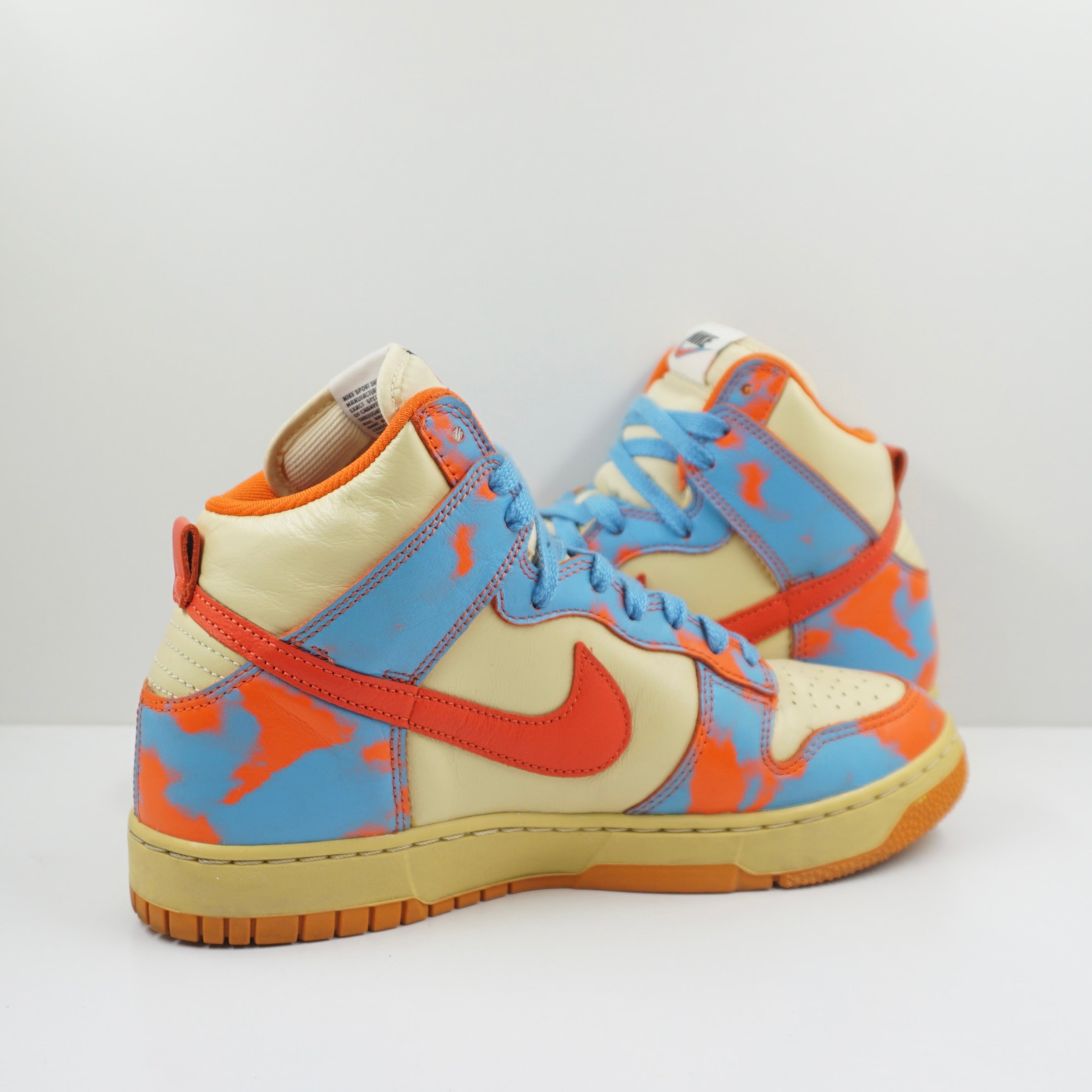 Nike Dunk High 1985 SP Orange Acid Wash
