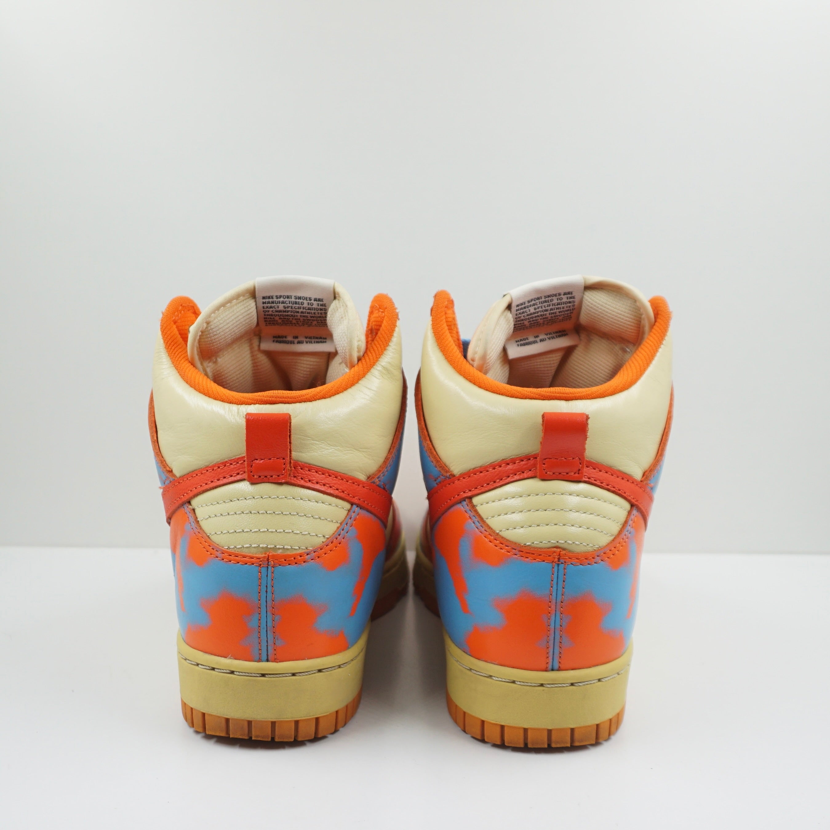Nike Dunk High 1985 SP Orange Acid Wash