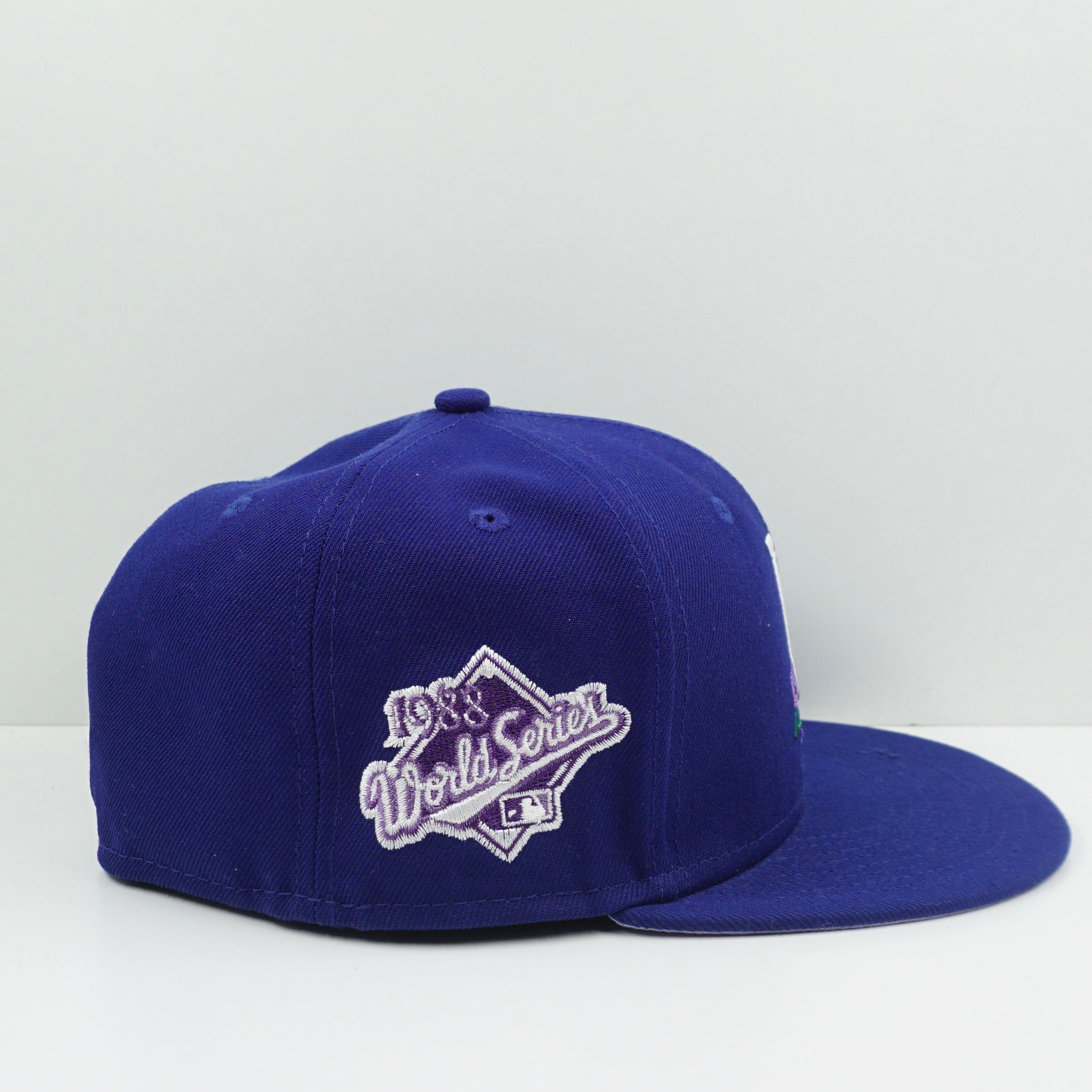 New Era LA Dodgers Blue Flower Fitted Cap