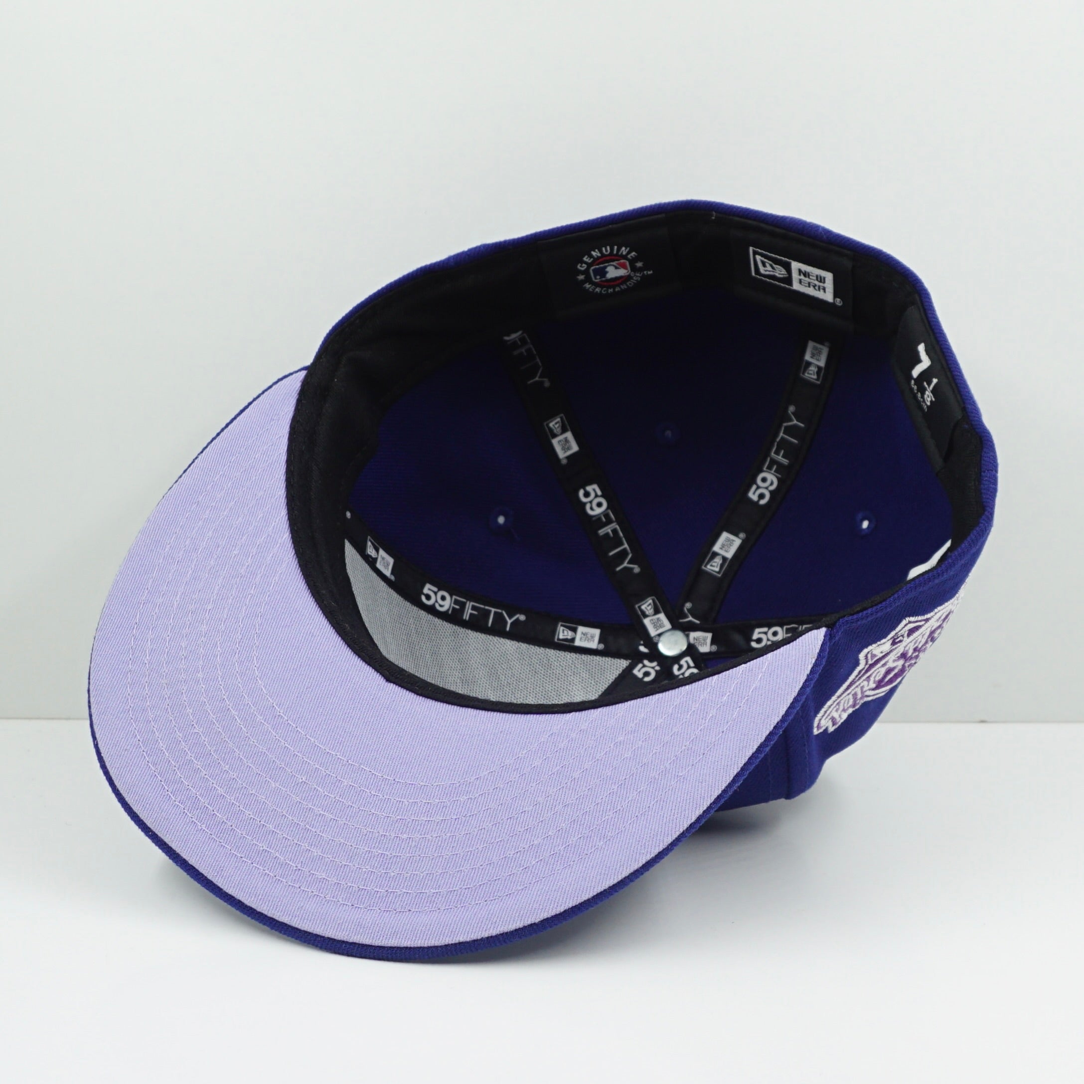 New Era LA Dodgers Blue Flower Fitted Cap