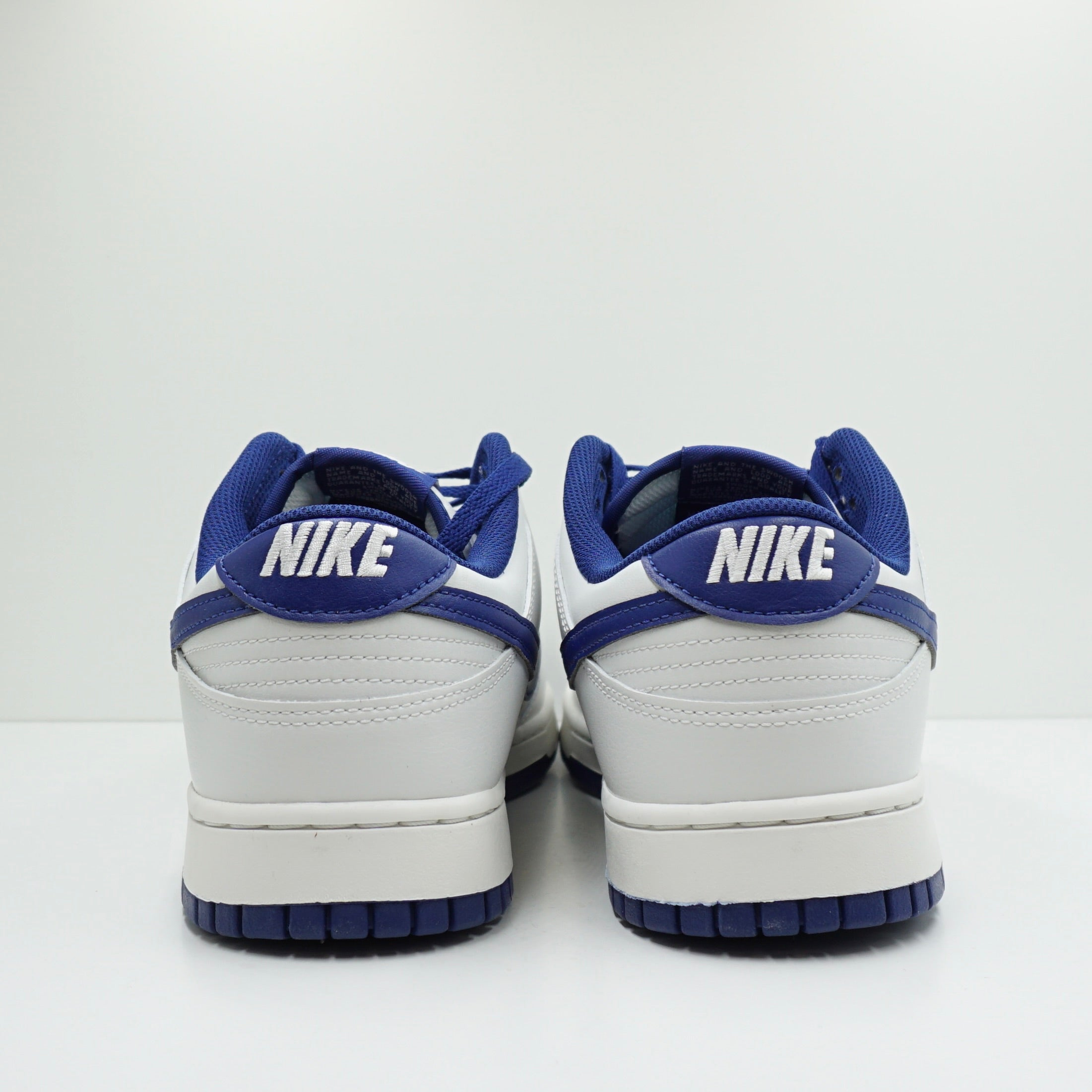 Nike Dunk Low Retro White Deep Royal Blue