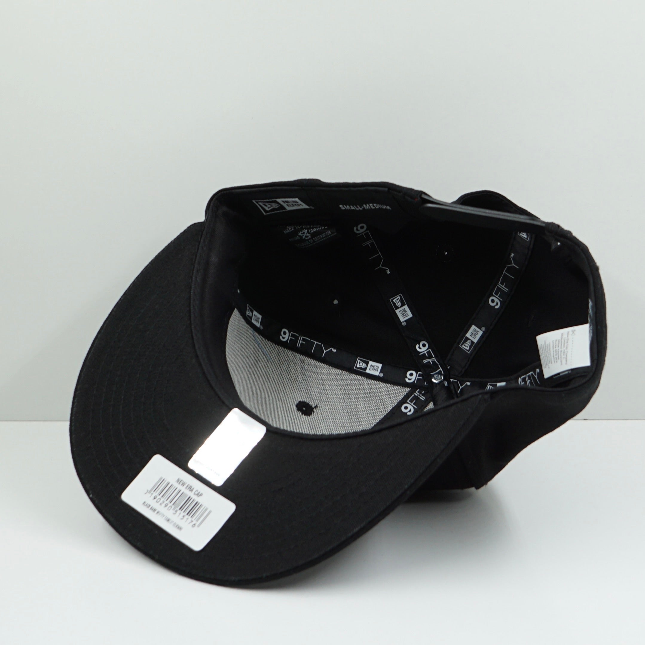 New Era Tampa Bay Lightning Hockey Club Black Snapback Cap