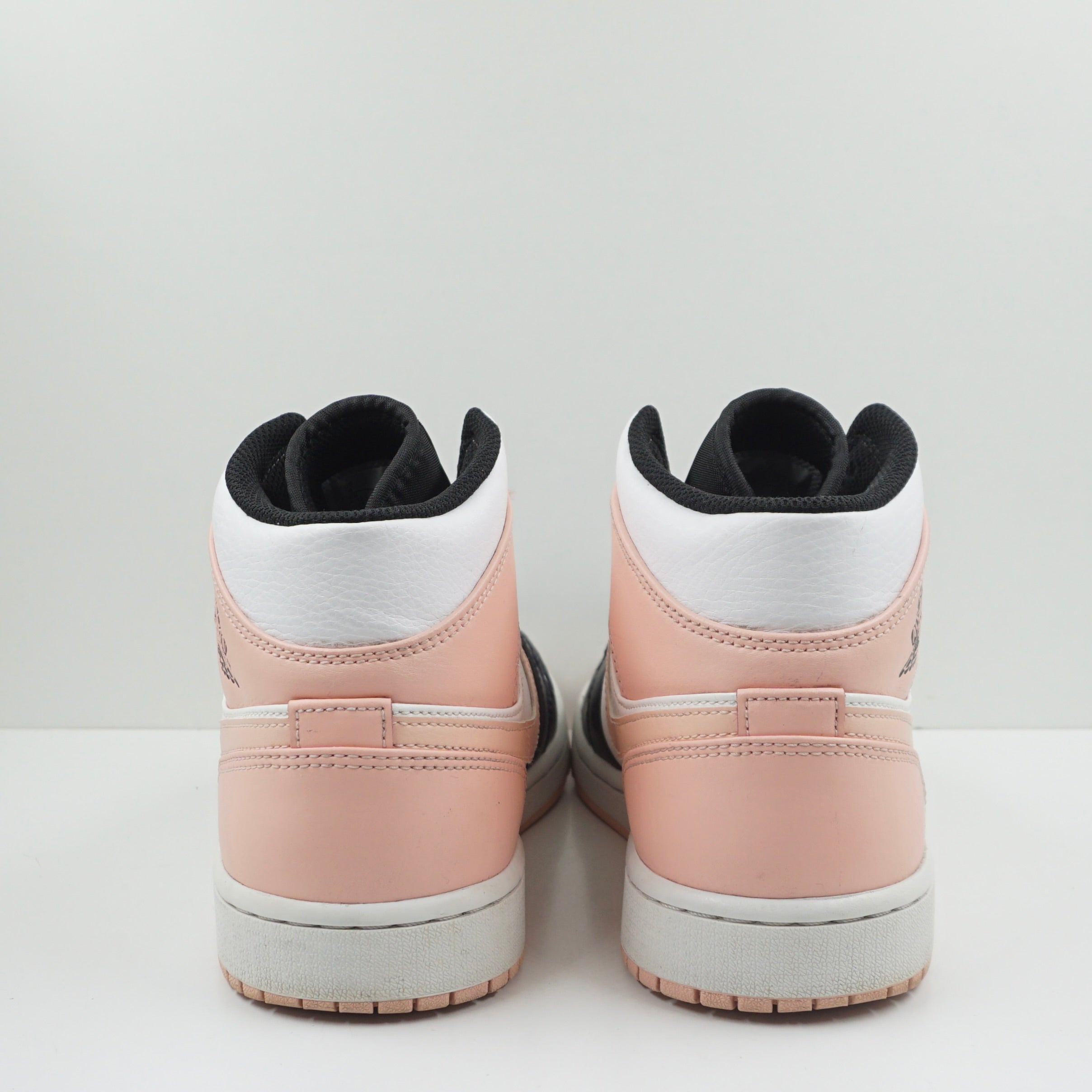 Jordan 1 Mid Arctic Orange Black Toe