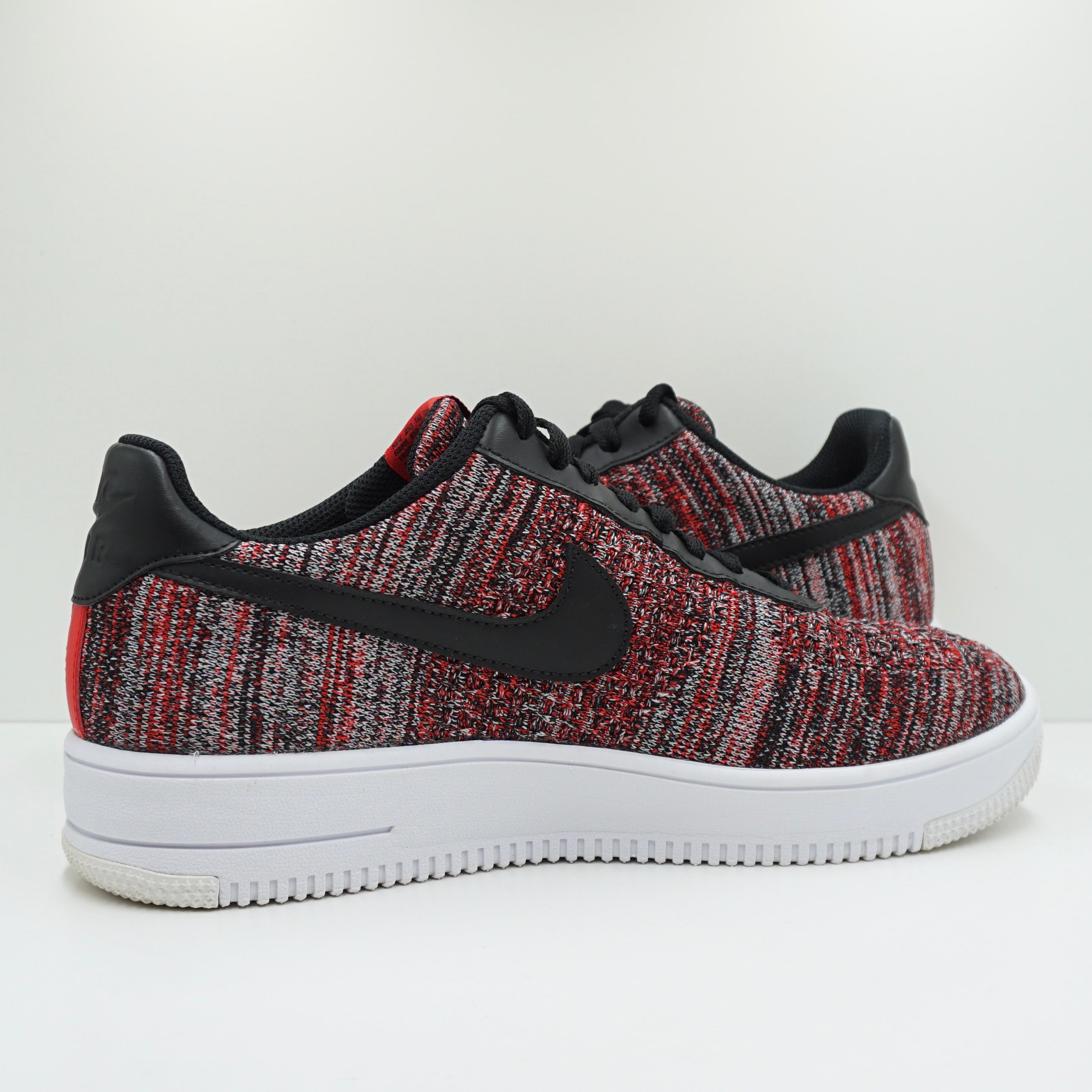 Nike Air Force 1 Flyknit 2.0 University Red Black