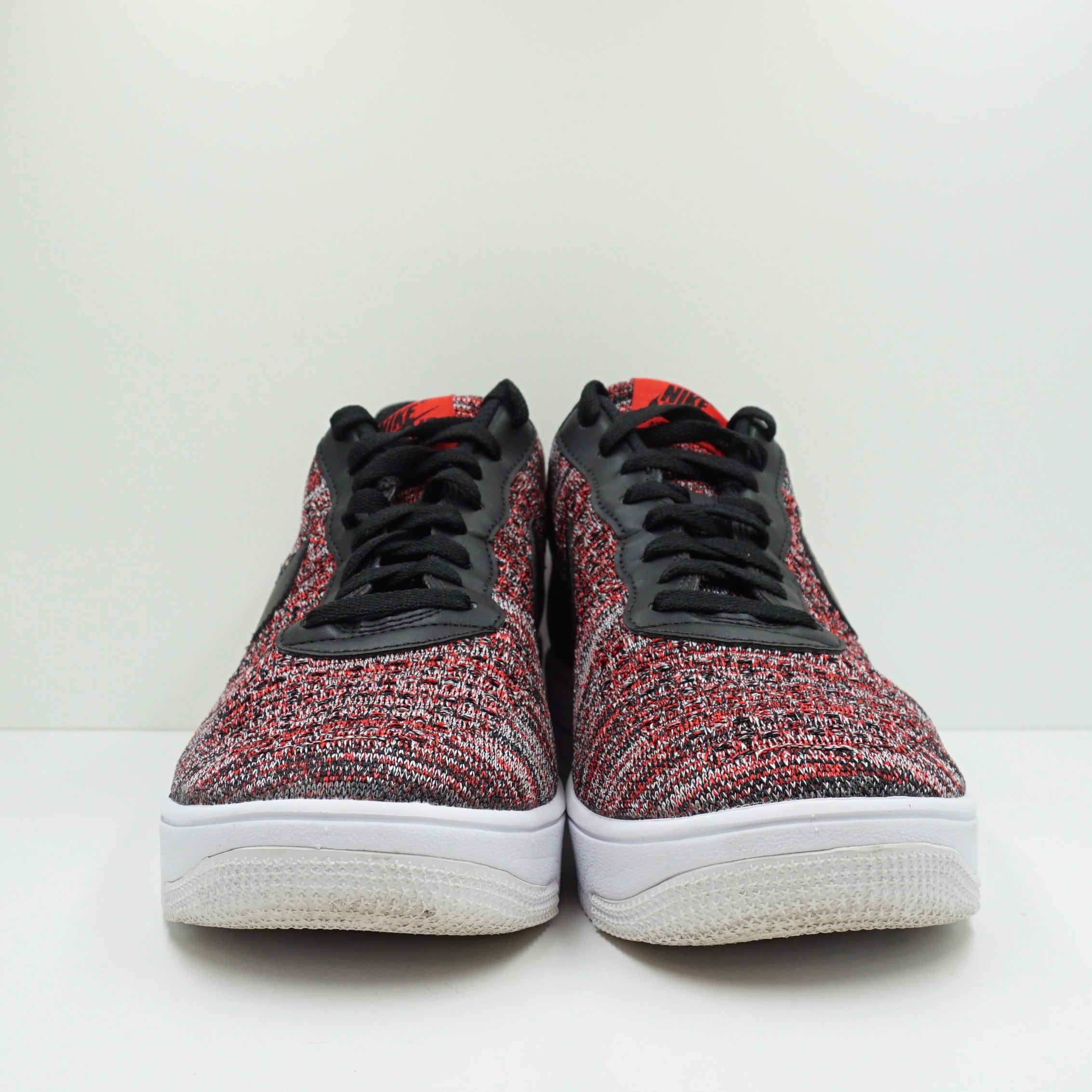 Nike Air Force 1 Flyknit 2.0 University Red Black
