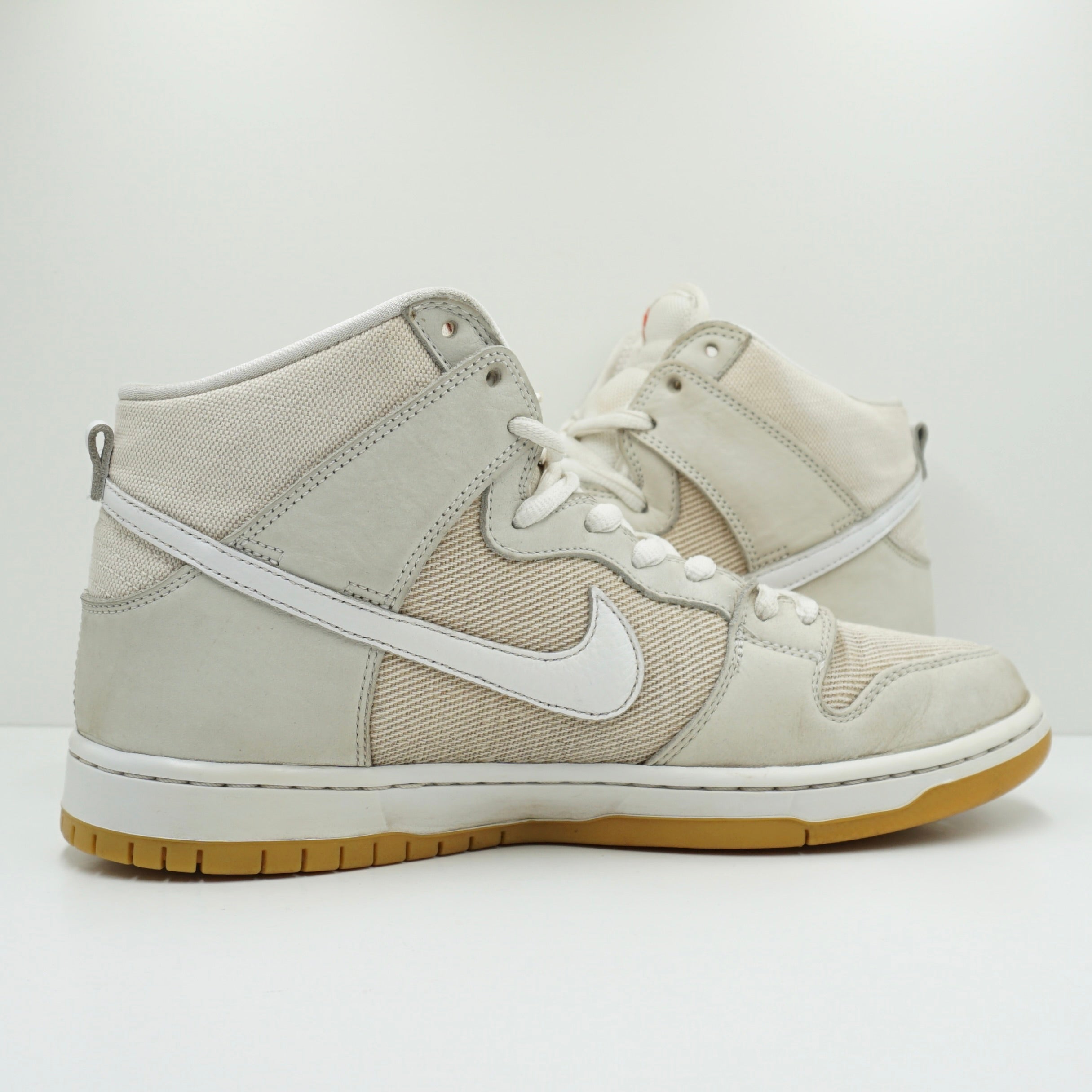 Nike SB Dunk High Pro ISO Orange Label Unbleached Natural