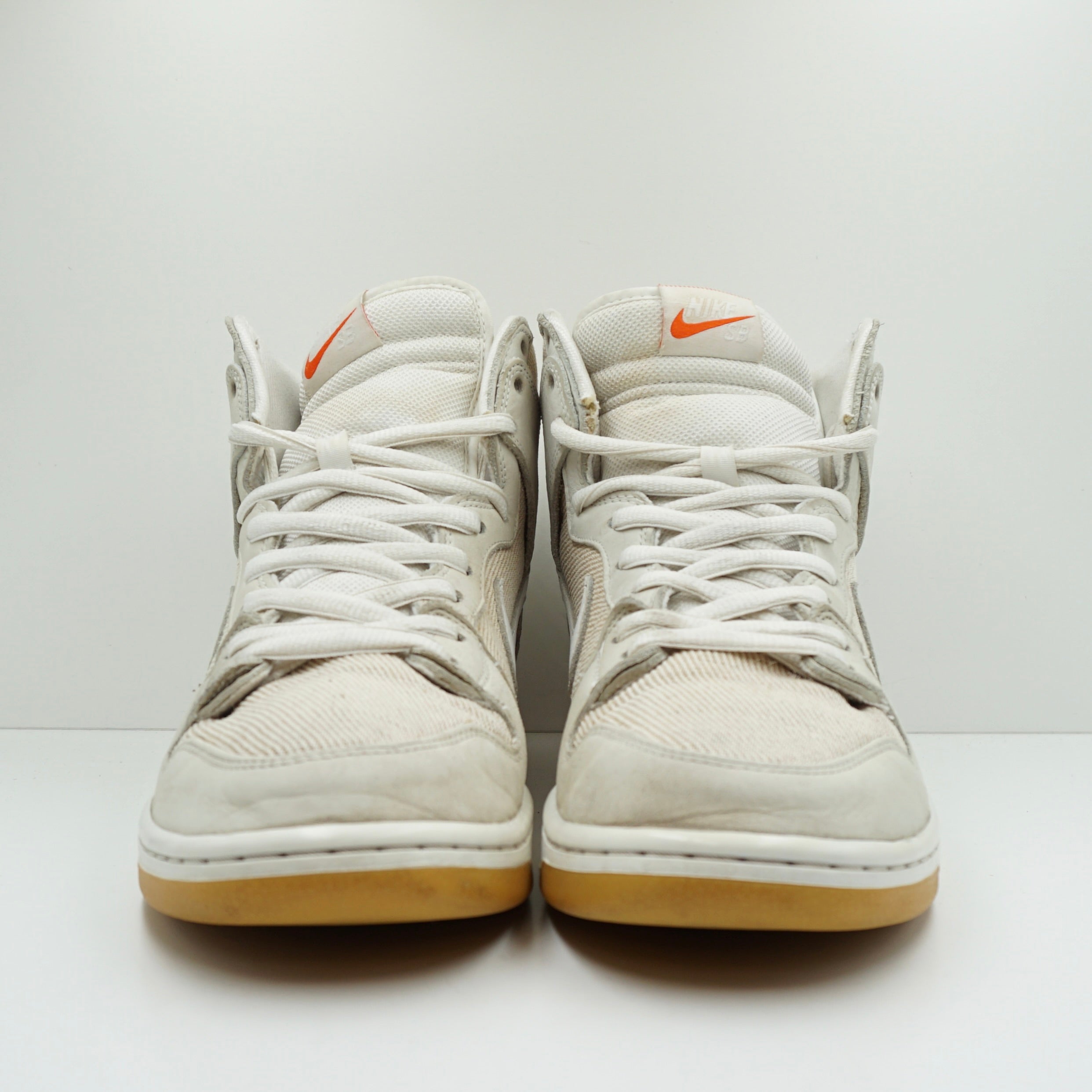 Nike SB Dunk High Pro ISO Orange Label Unbleached Natural