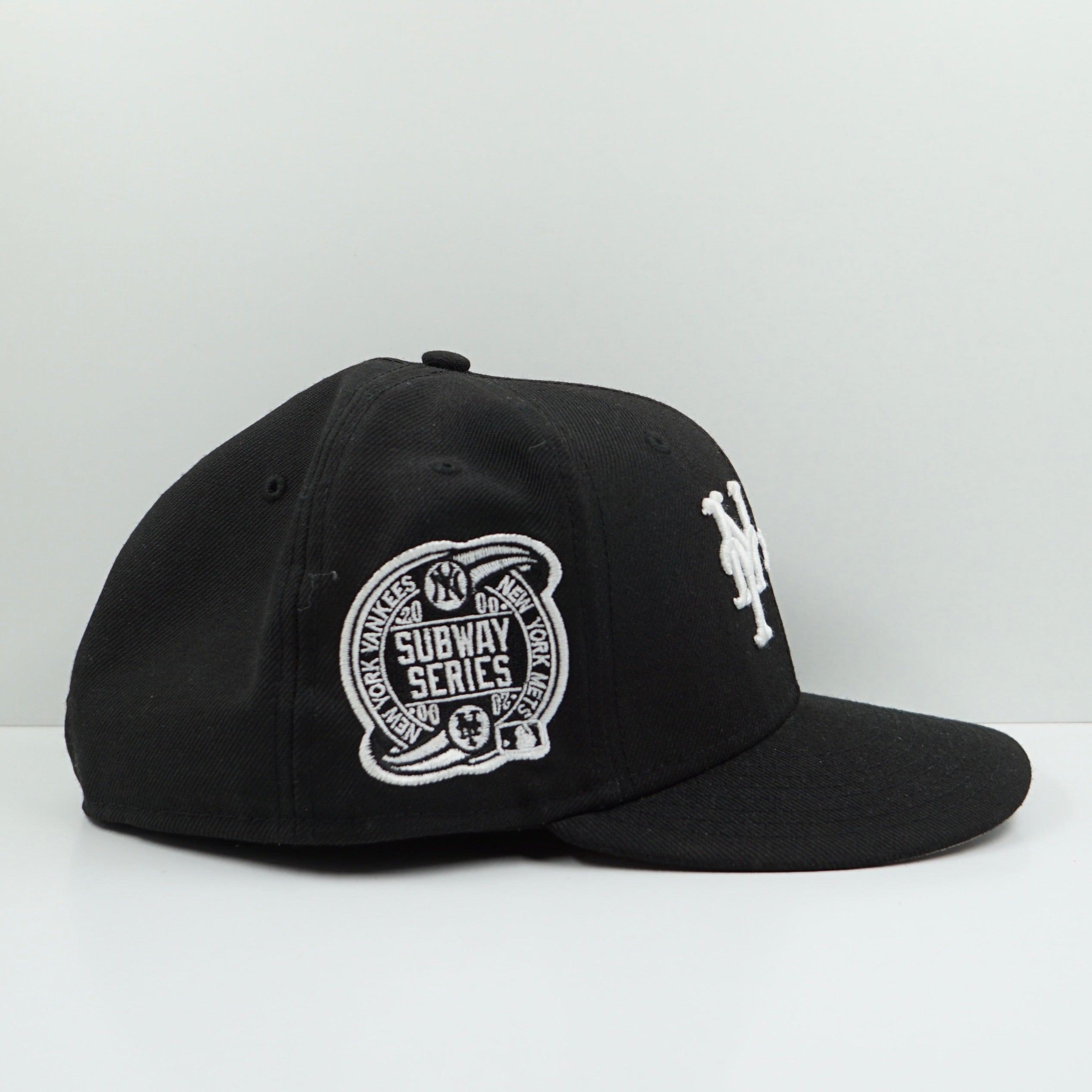 New Era Cooperstown Collection Subway Series New York Yankees x New York Mets Black Fitted Cap