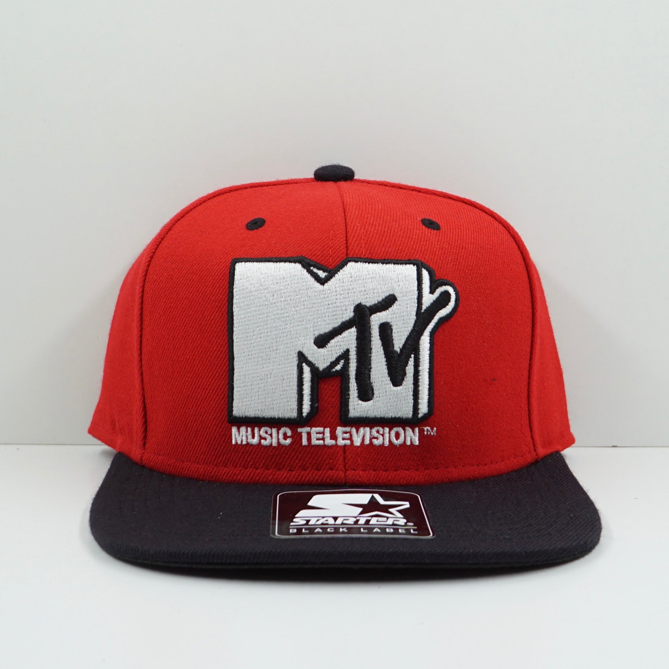 Starter Black Label MTV Red Black Snapback Cap
