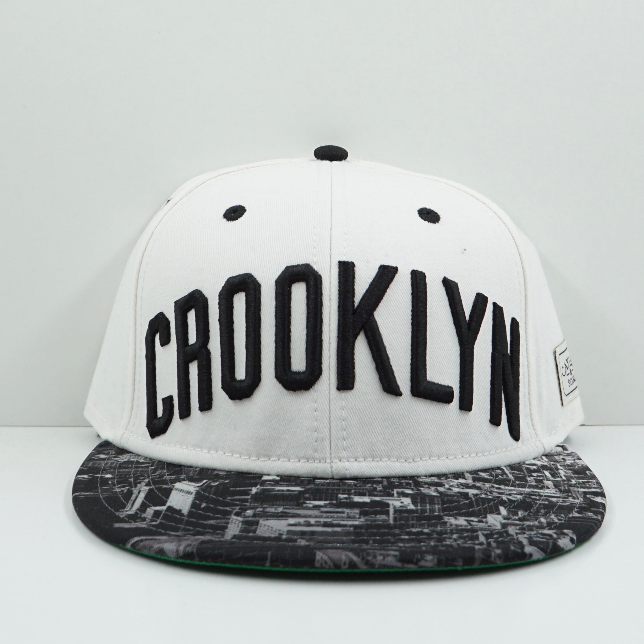 Cayler & Sons Crooklyn White Snapback Cap