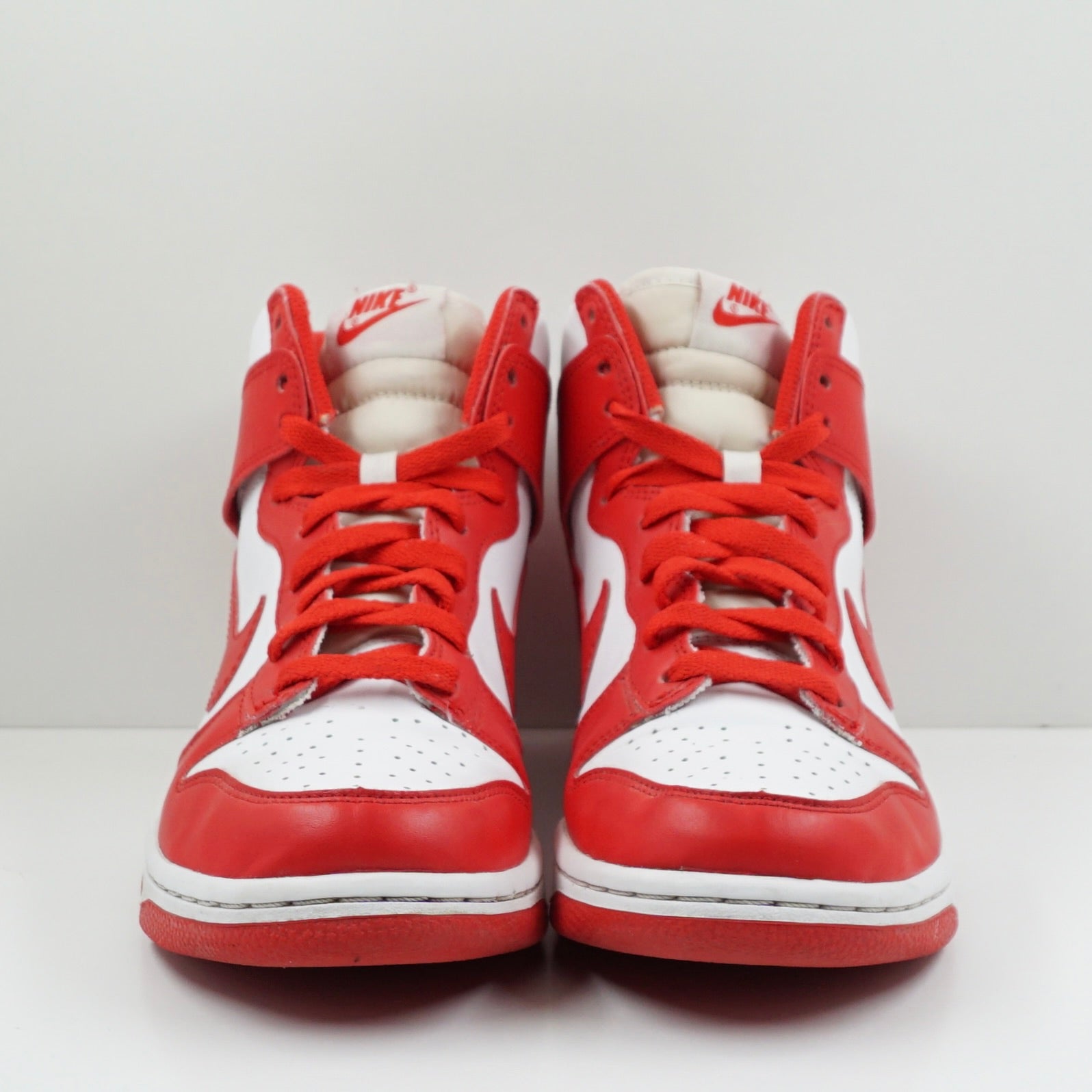 Nike Dunk High Championship White Red (White Tongue Tag) (GS)