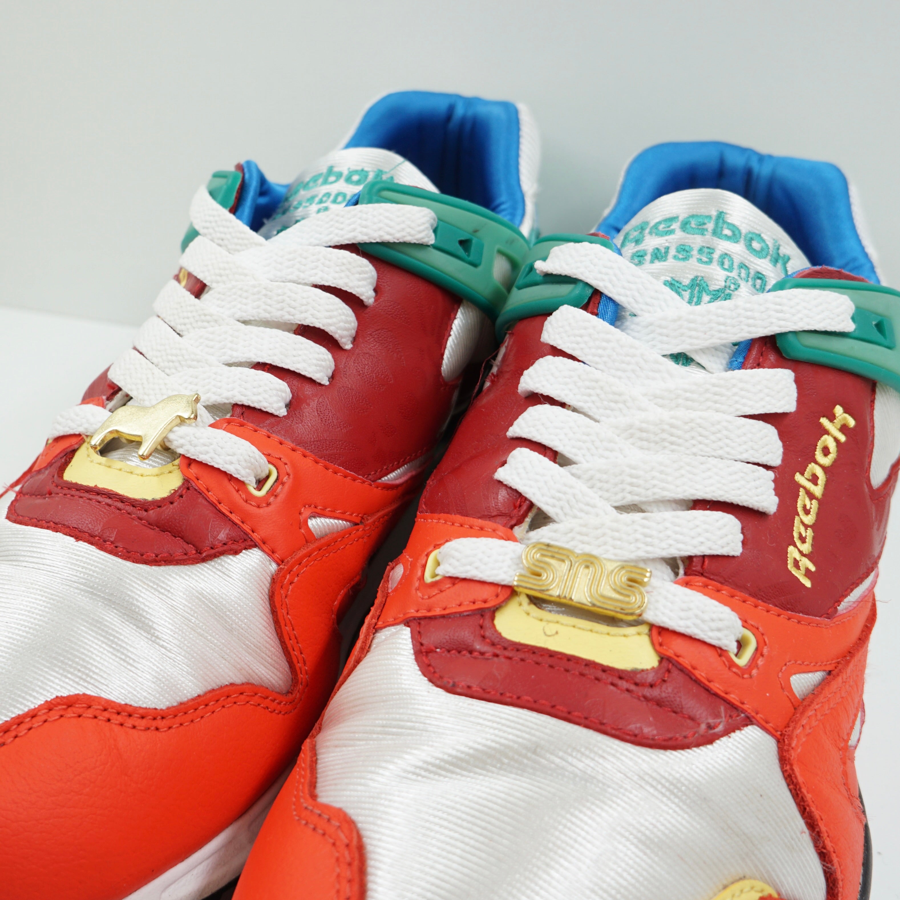 Reebok Sneakersnstuff x ERS 5000 White Red Turquoise