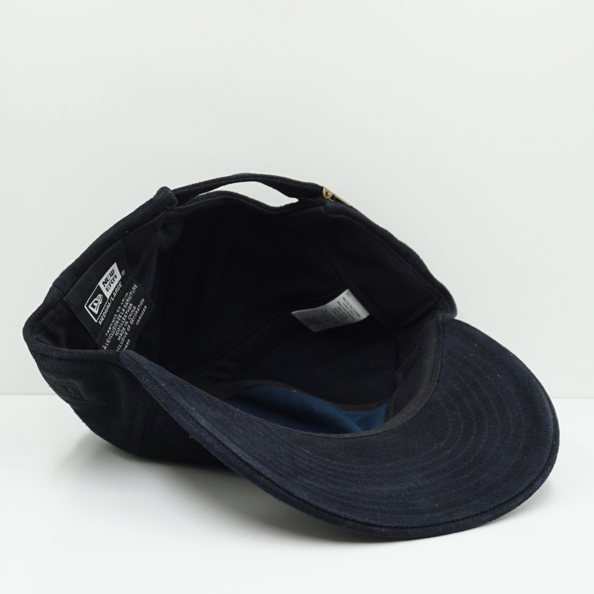 New Era Dark Navy Suede Retro Crown Adjustable Cap
