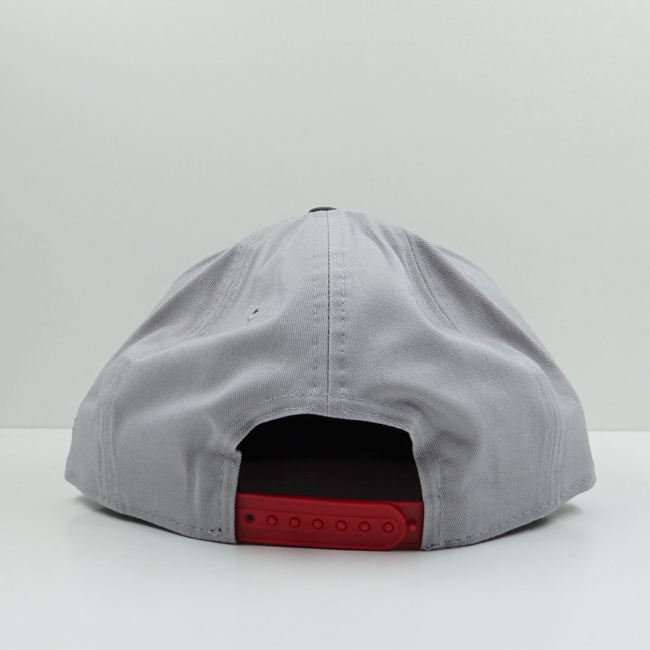 New Era Yo! MTV Raps Red Grey Snapback Cap