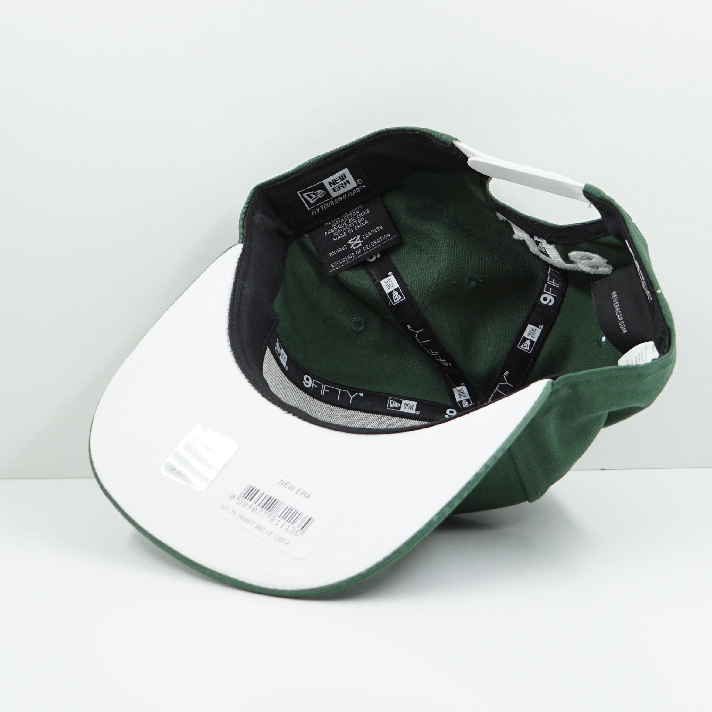 New Era New York Jets Green White 2015 Draft Collection Snapback Cap