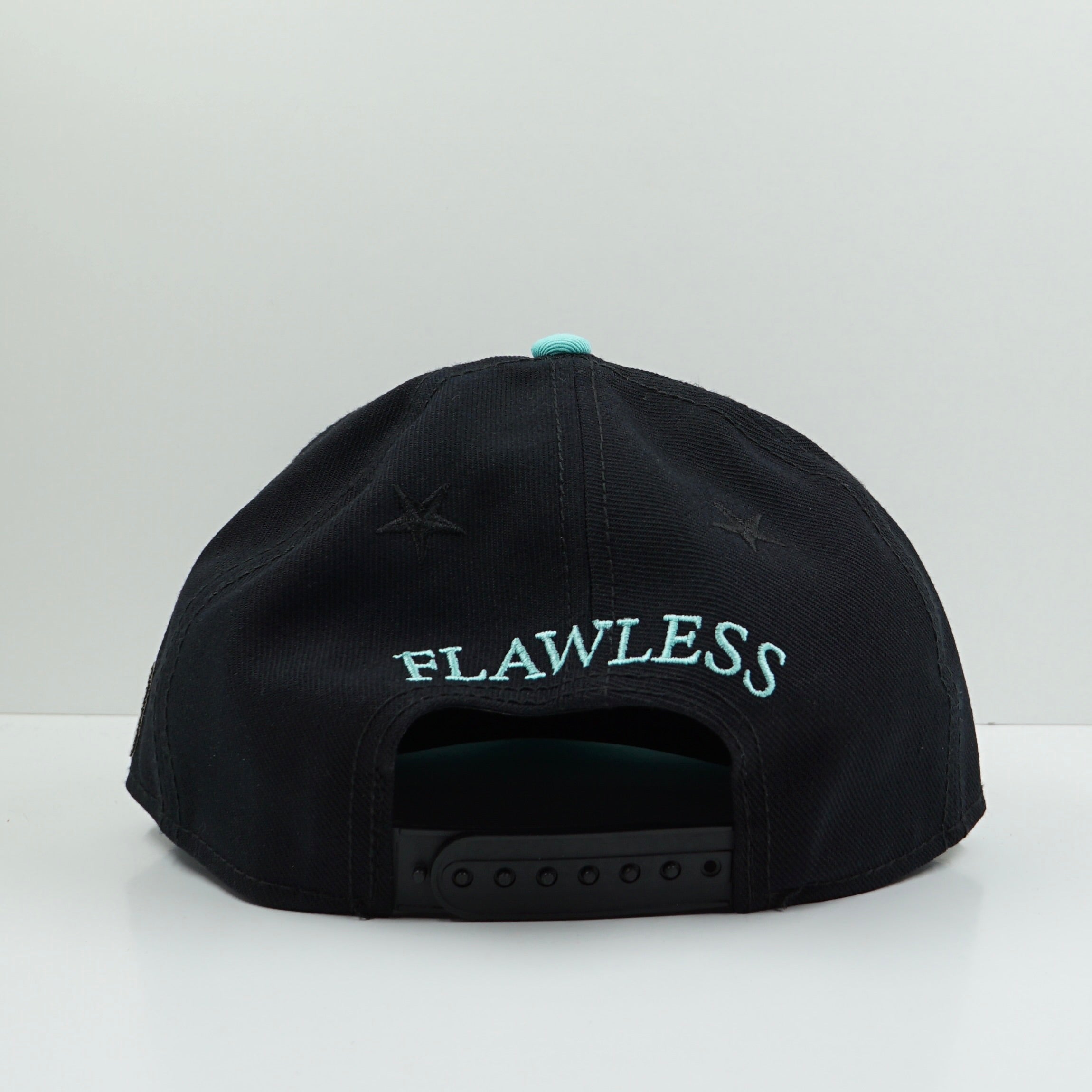 Cayler & Sons Black Teal Hands Snapback Cap
