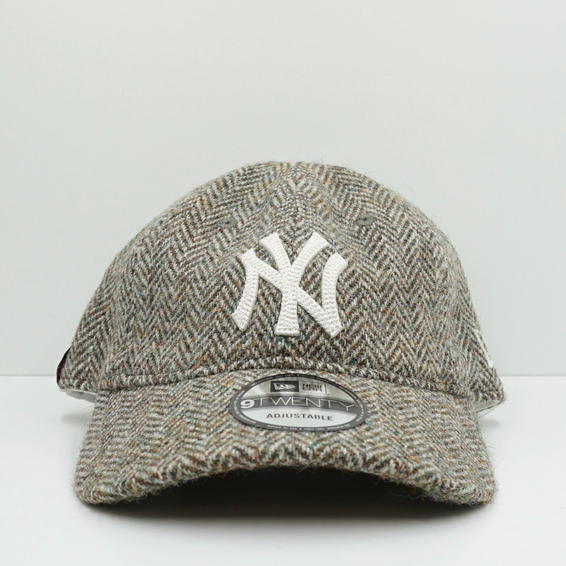 New Era Harris Tweed New York Yankees Wool Green Adjustable Cap