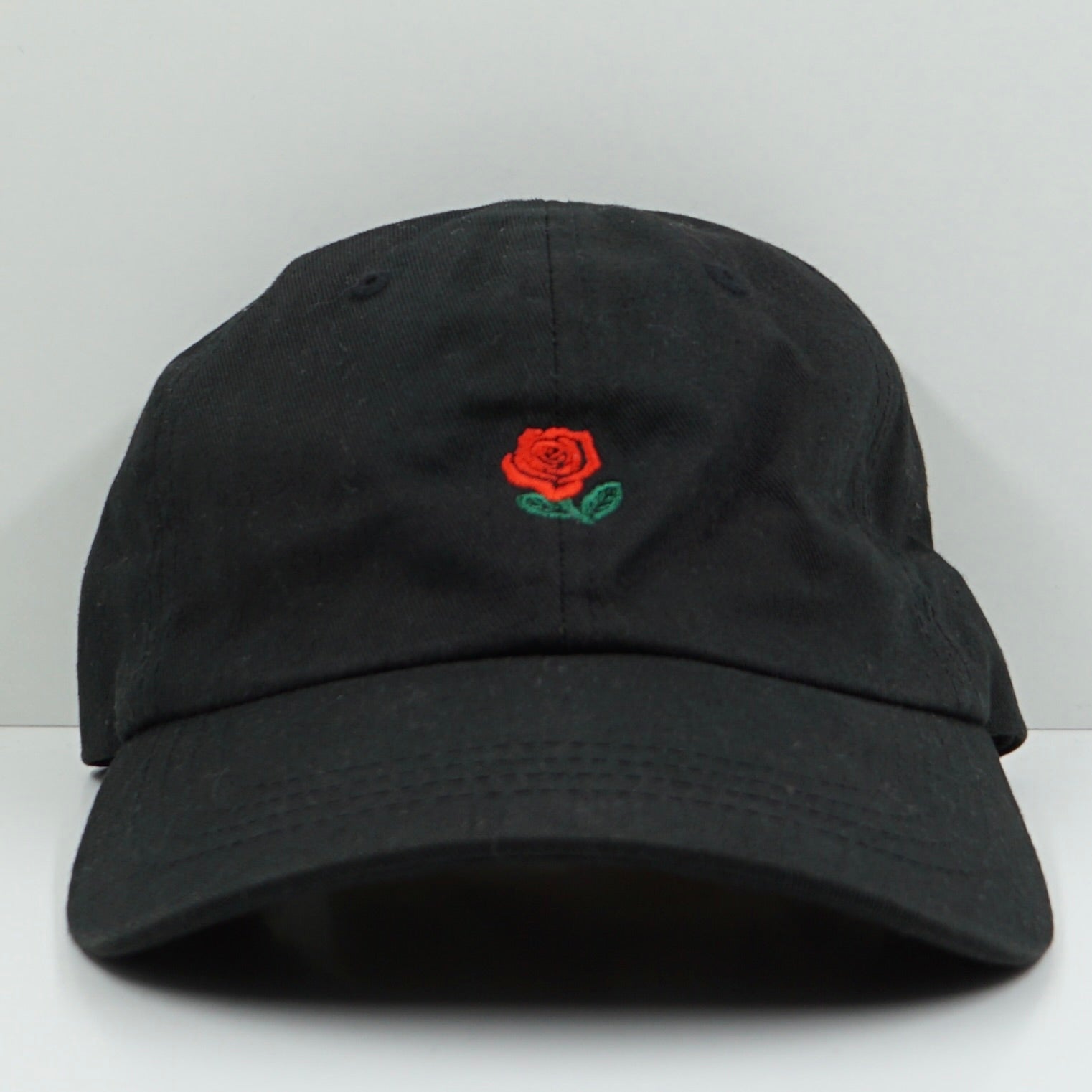 The Hundreds Rose Black Adjustable Cap