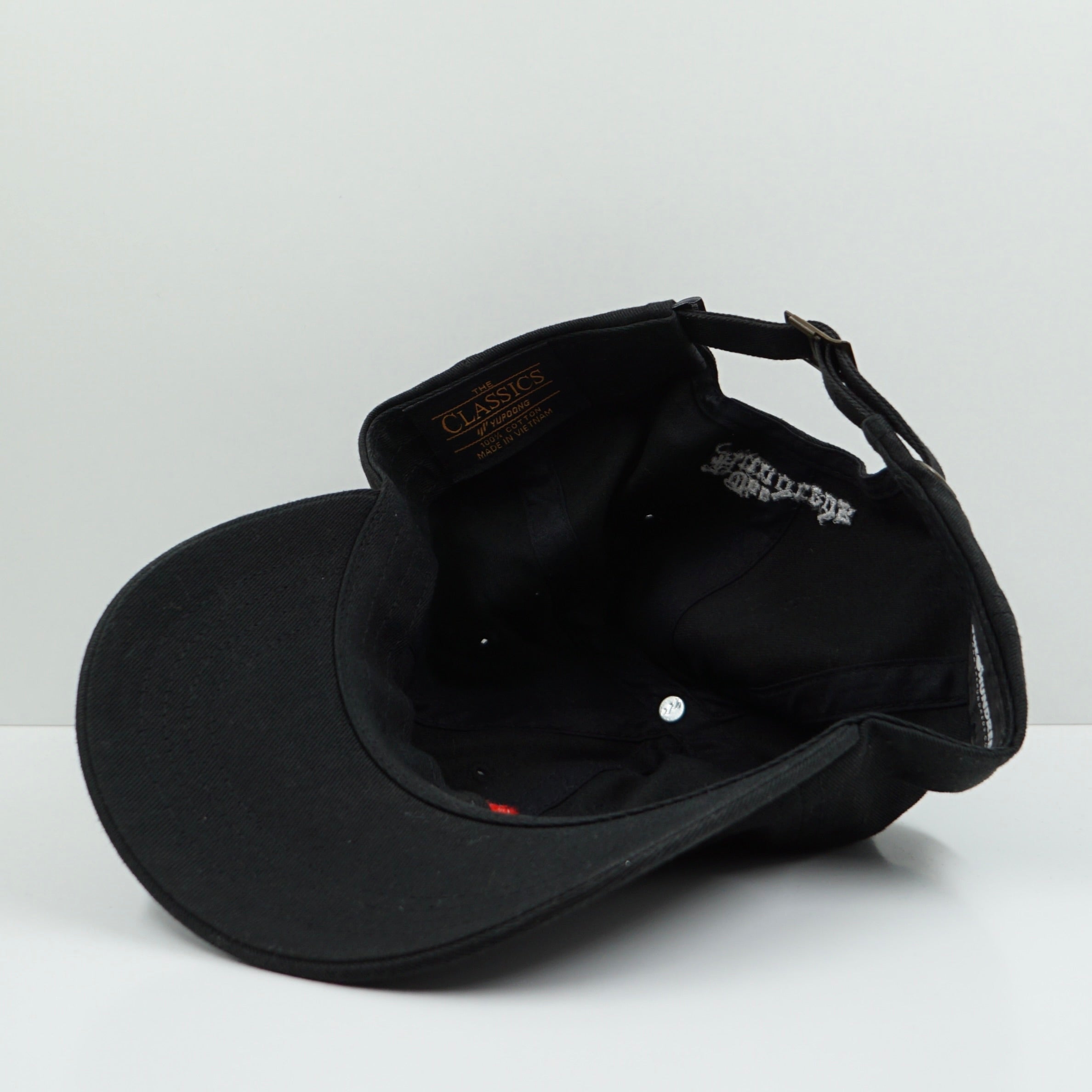 The Hundreds Rose Black Adjustable Cap
